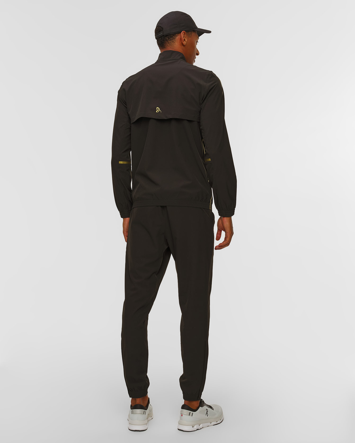 Men's black tracksuit Lacoste x Novak Djokovic