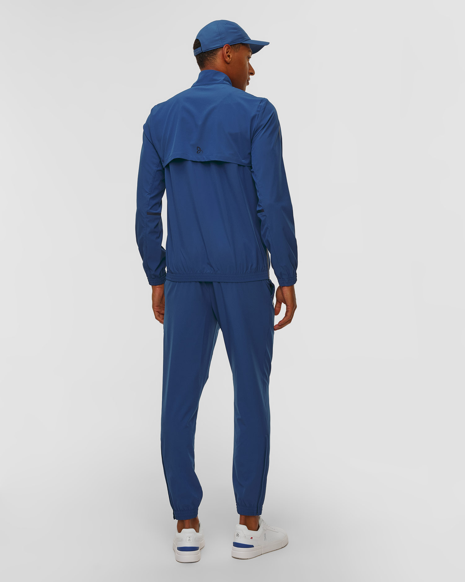 Set tuta blu da uomo Lacoste x Novak Djokovic
