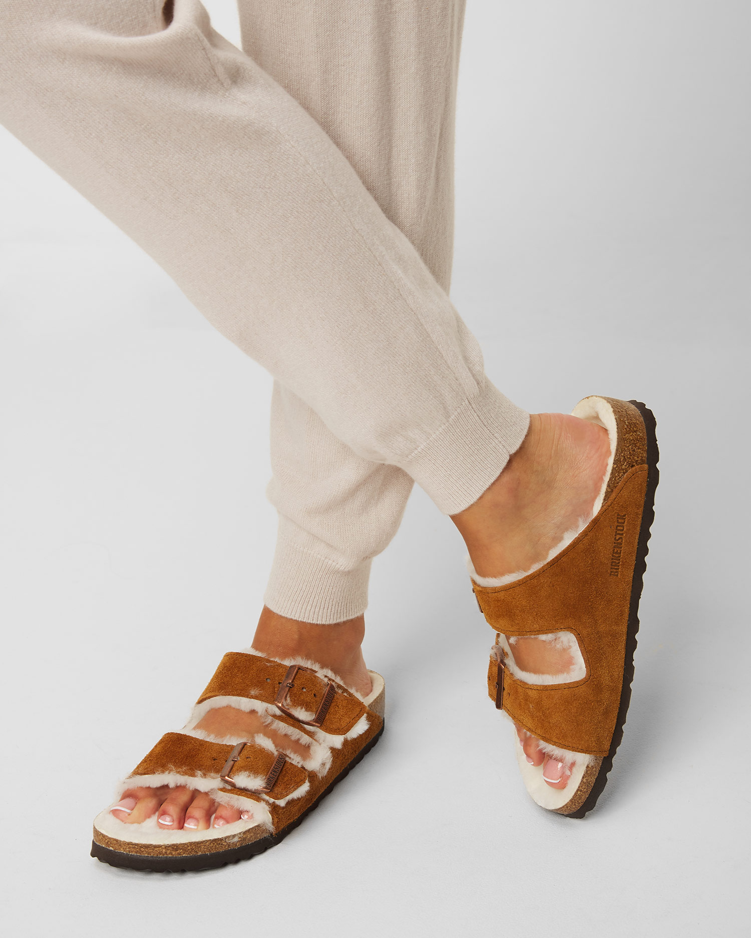 BIRKENSTOCK ARIZONA VL SHEEPSKIN flip-flops