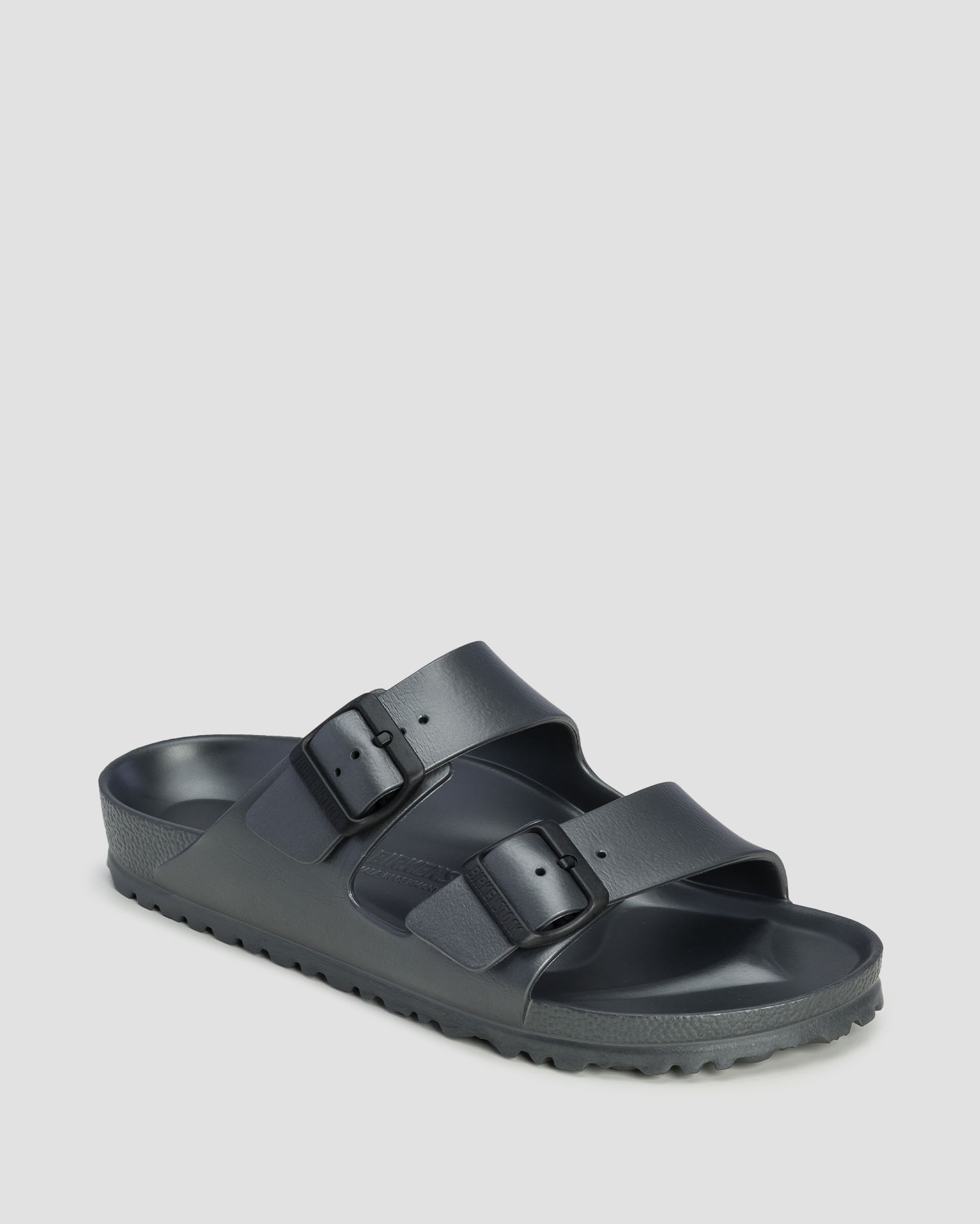 Women's dark grey sliders Birkenstock Arizona Eva Narrow