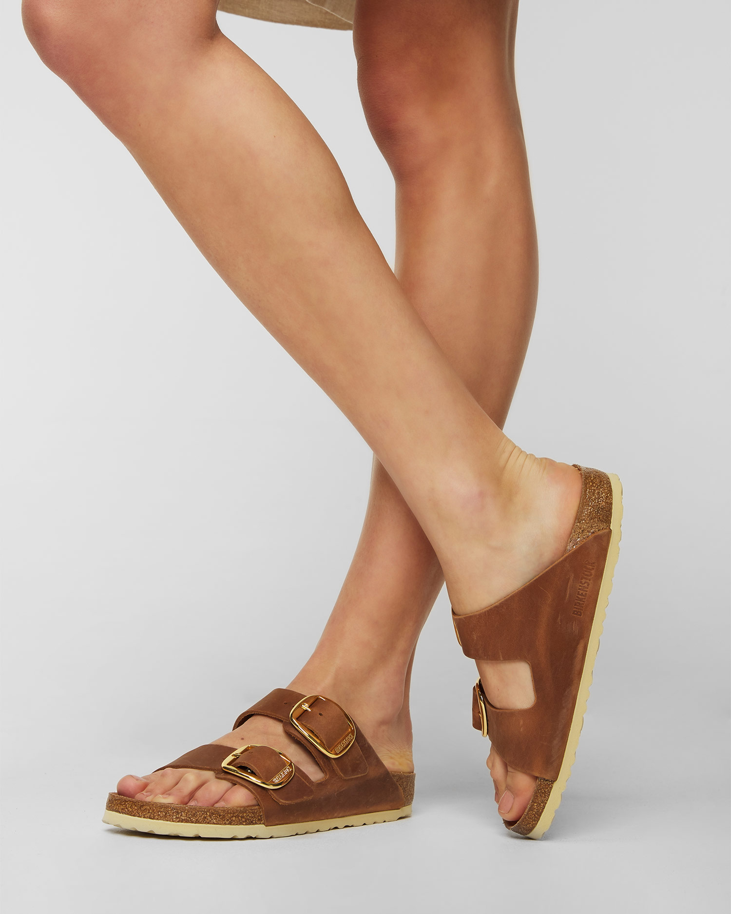 Women's sliders Birkenstock Arizona Big Buckle Fl Narrow