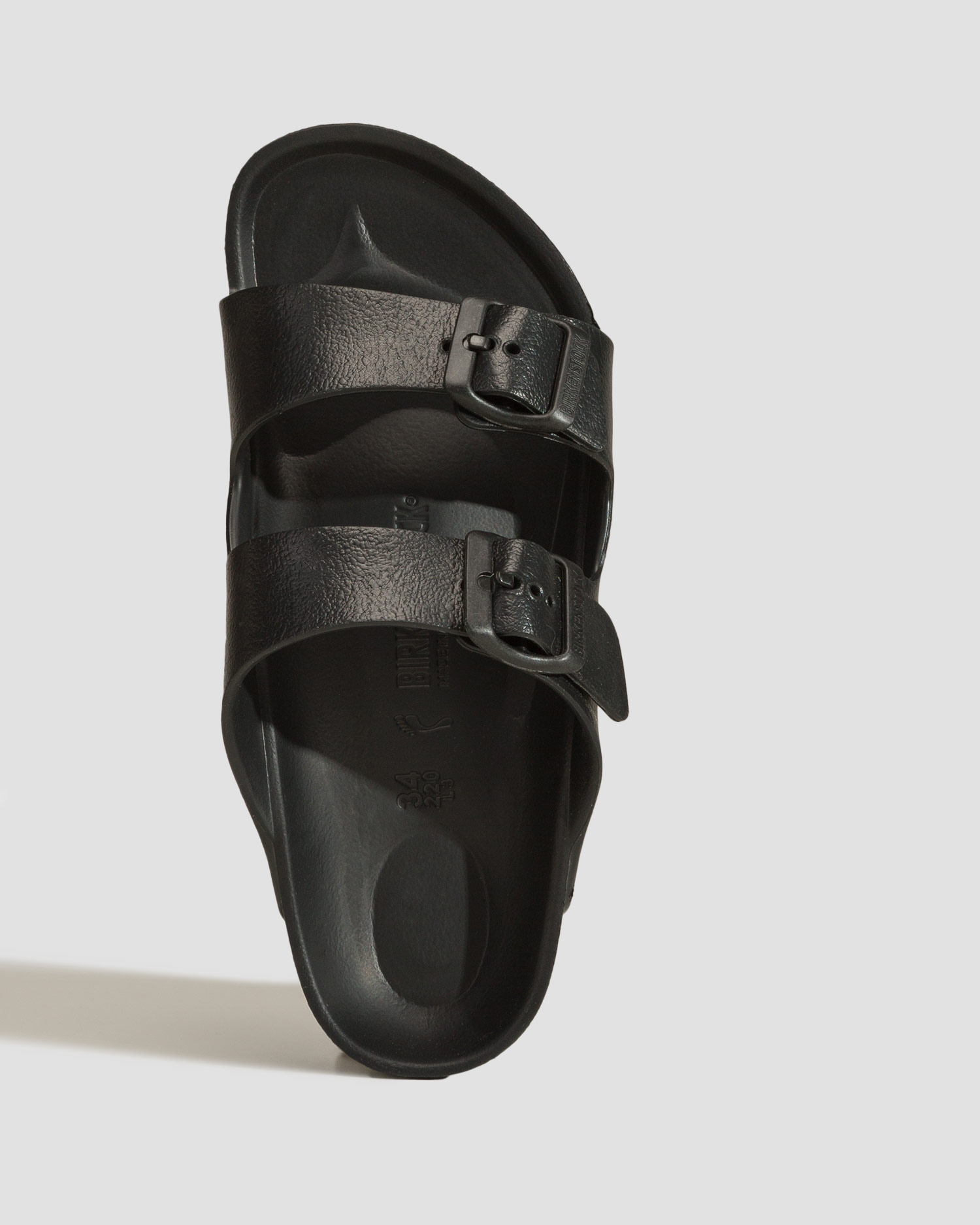 Sandales noires pour enfants Birkenstock Arizona Kids Eva Narrow