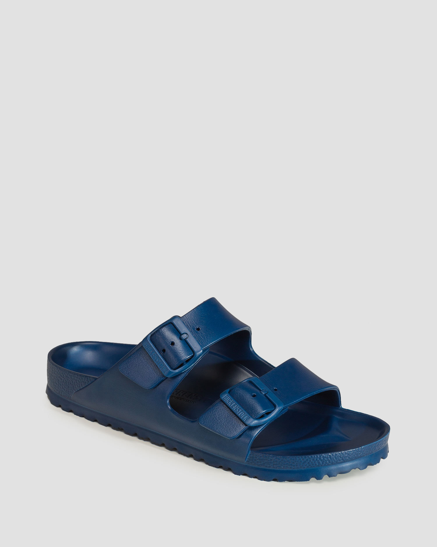 Sandales bleu marine pour femmes Birkenstock Arizona Essentials Narrow, Couleur: Granatowy