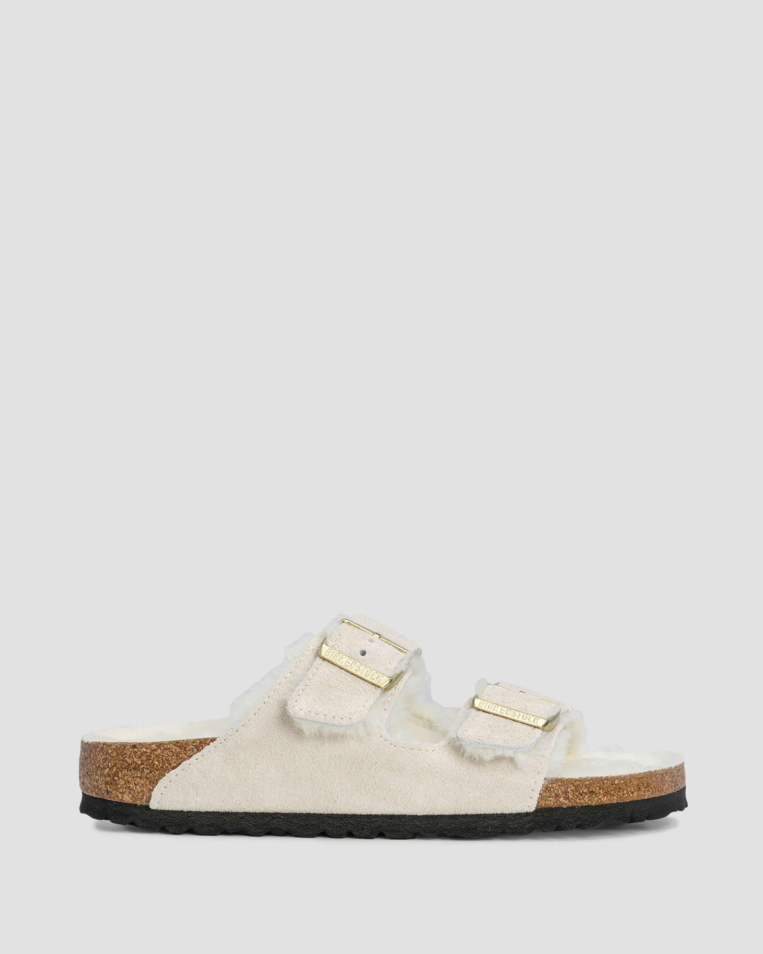 Women's fur sliders Birkenstock Arizona Shearling Narrow