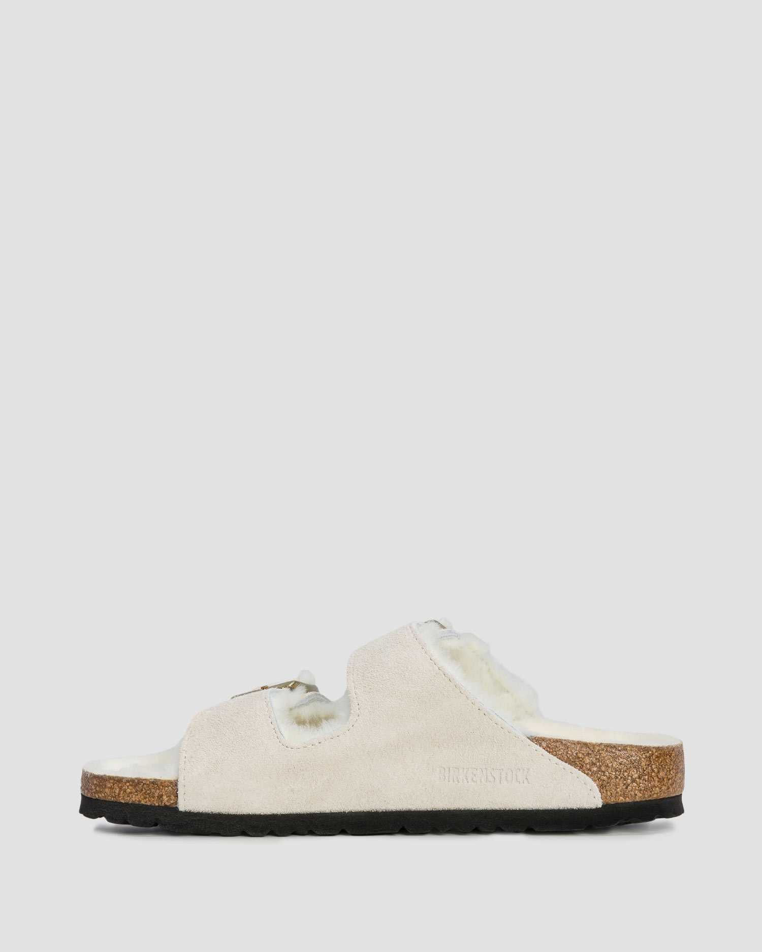 Women's fur sliders Birkenstock Arizona Shearling Narrow