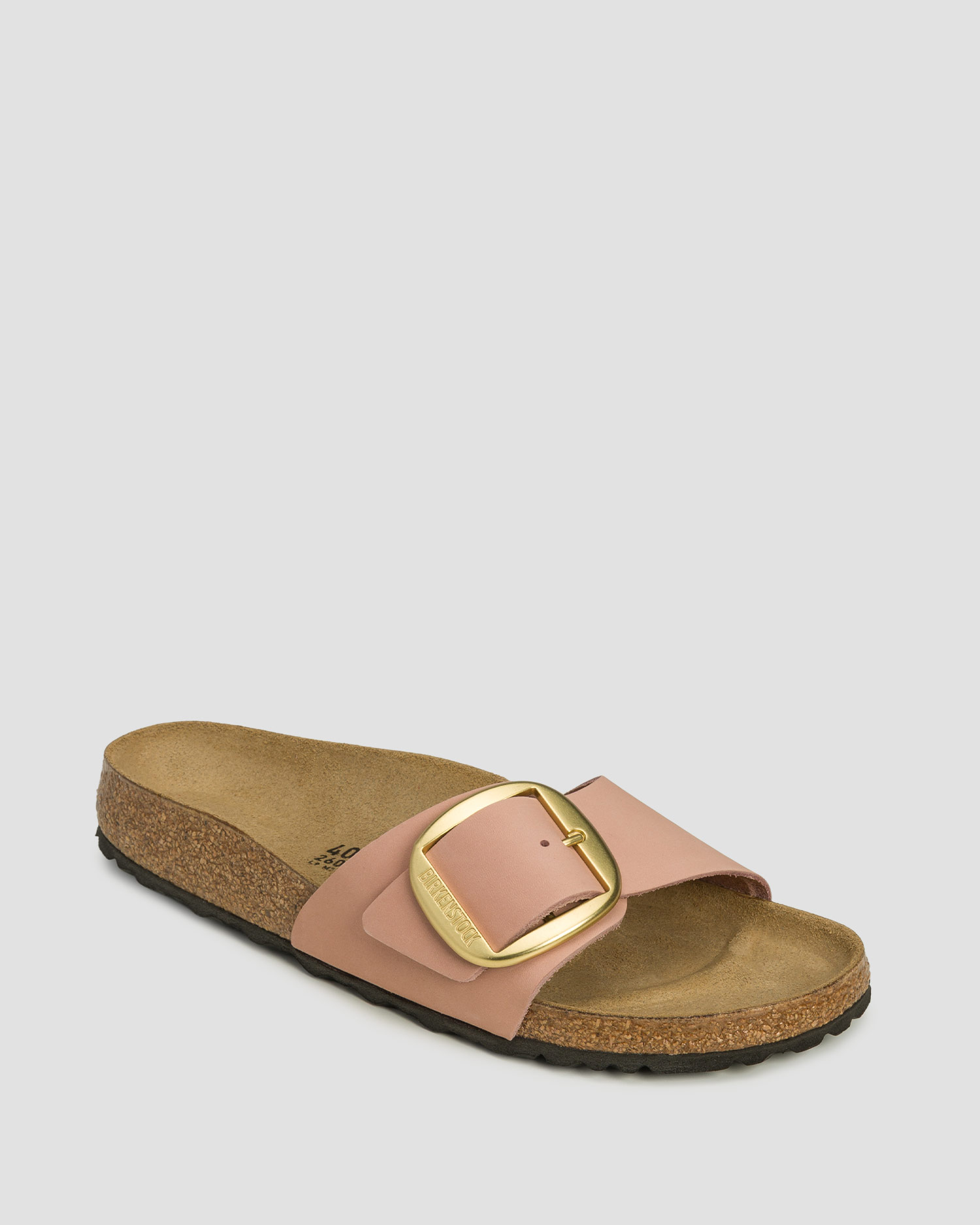 Dámske šľapky Birkenstock Madrid Big Buckle Lenb, Farba-Vzor: Różowy