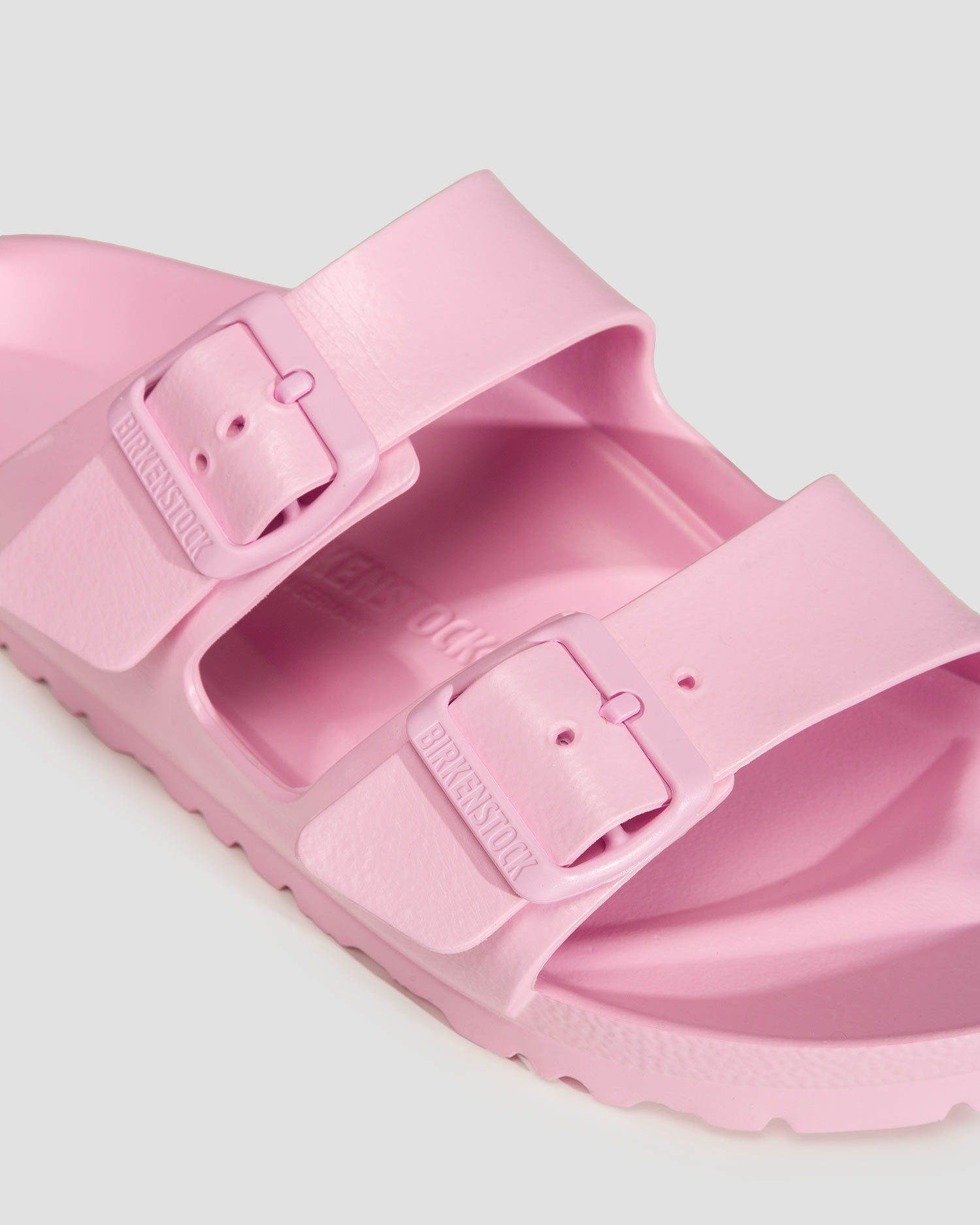 Birkenstock Arizona Essentials Eva Narrow Pantoletten für Damen in Pink