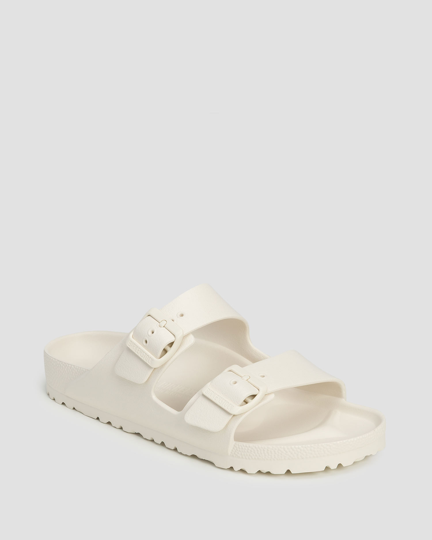 Women’s white Birkenstock Arizona EVA Narrow