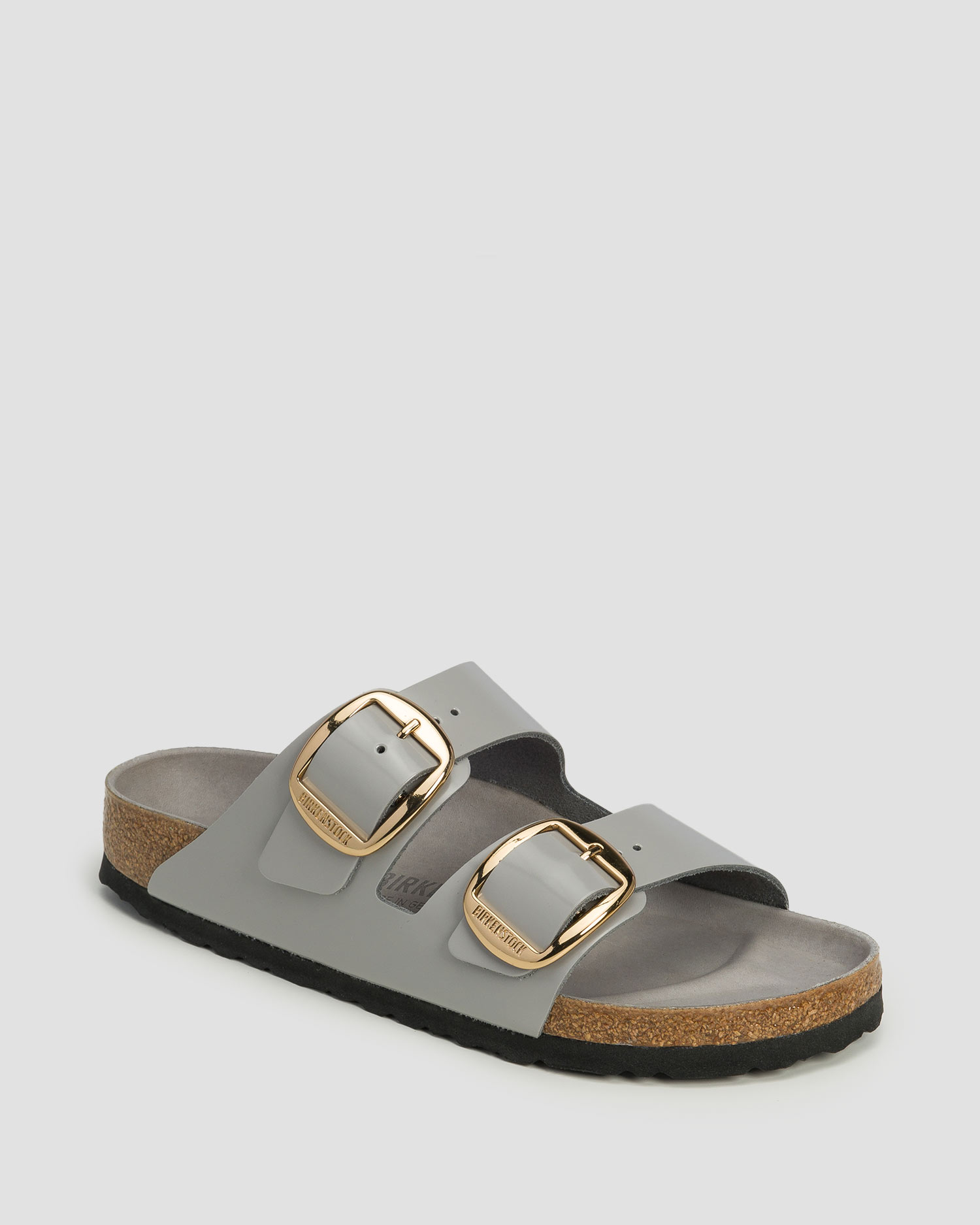 Șlapi gri pentru femei Birkenstock Arizona BB Lena HS Narrow, Culoare/Model: Szary