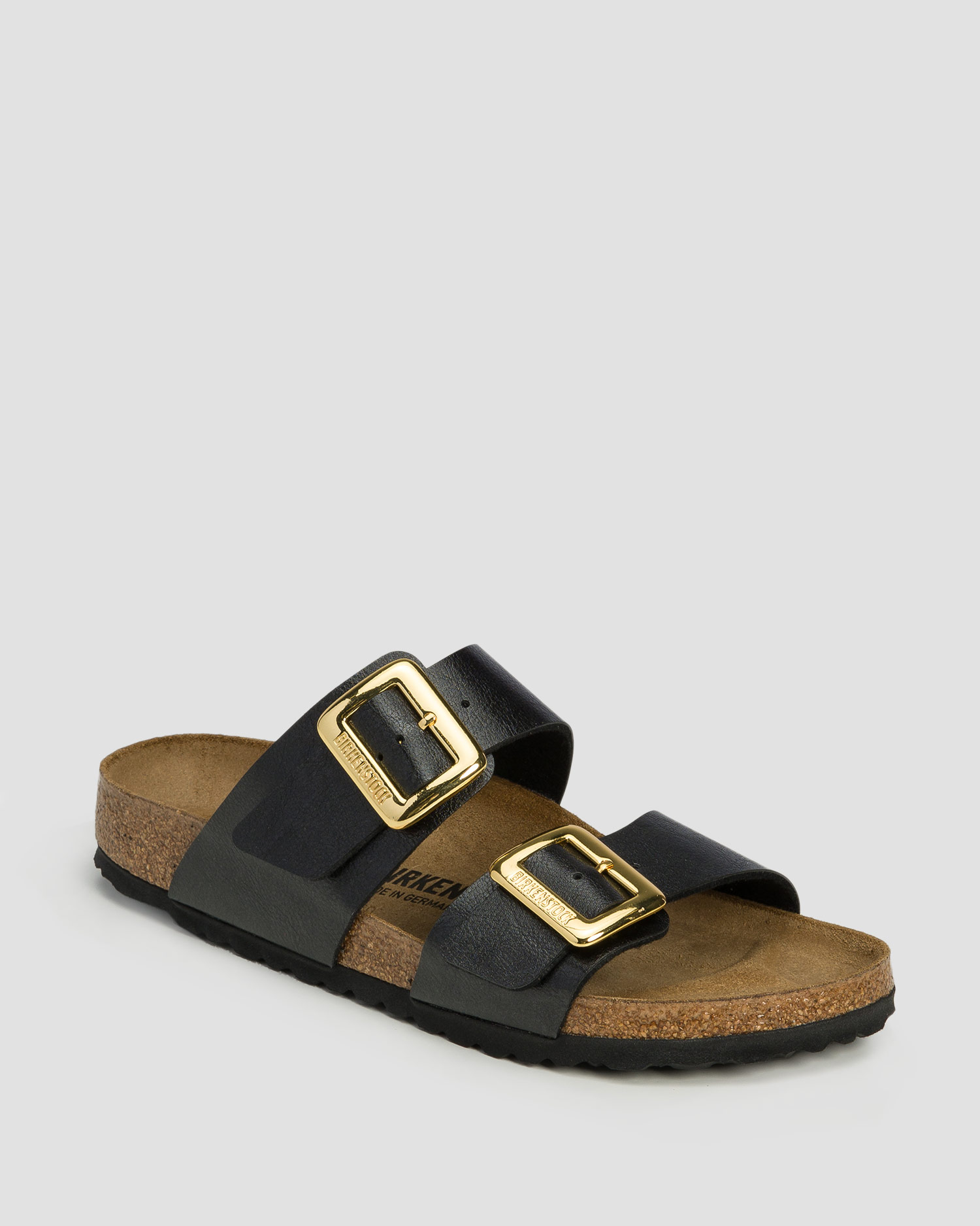 Dámske čierne šľapky Birkenstock Sydney CB BF