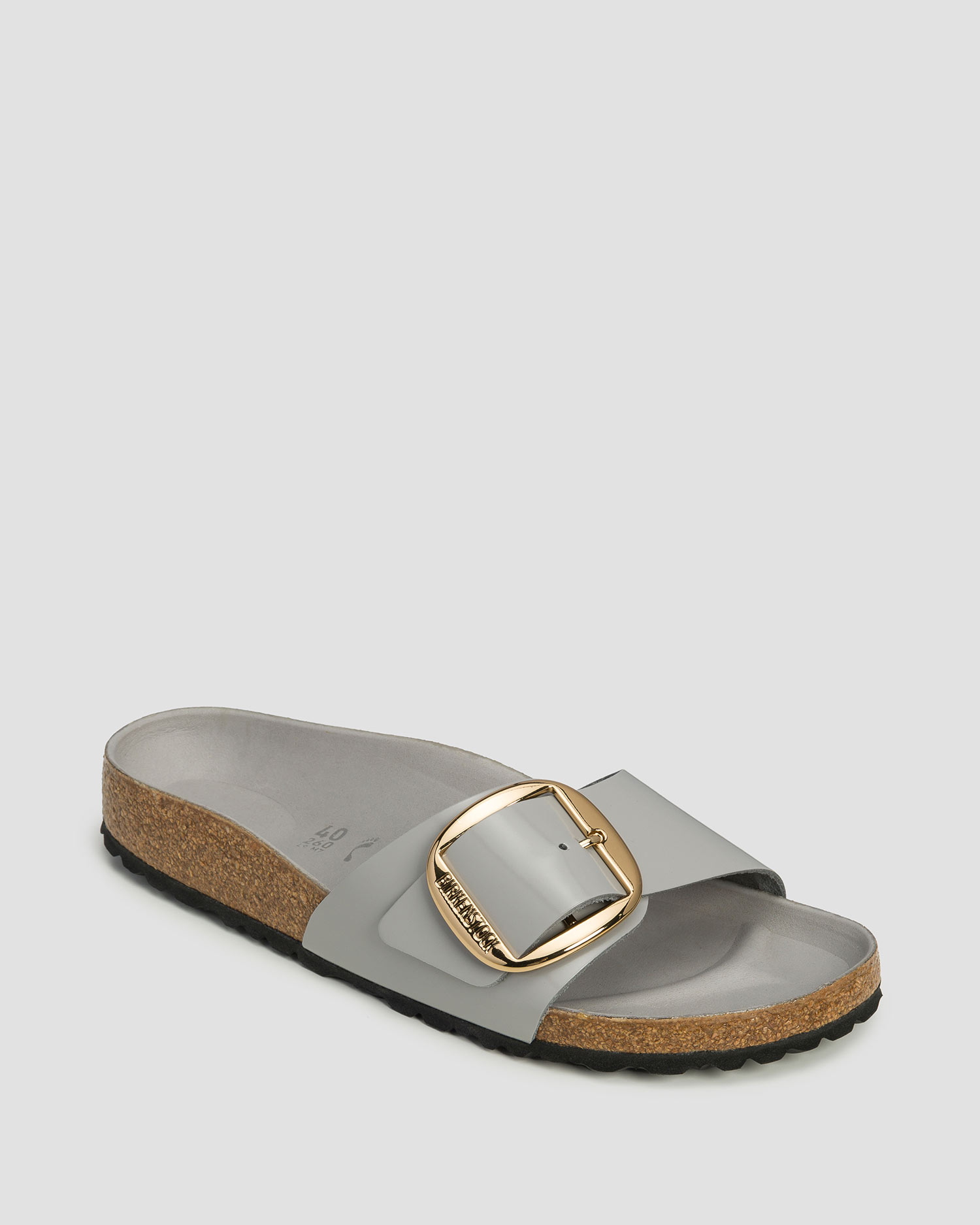Dámske sivé šľapky Birkenstock Madrid BB LENA HS Narrow
