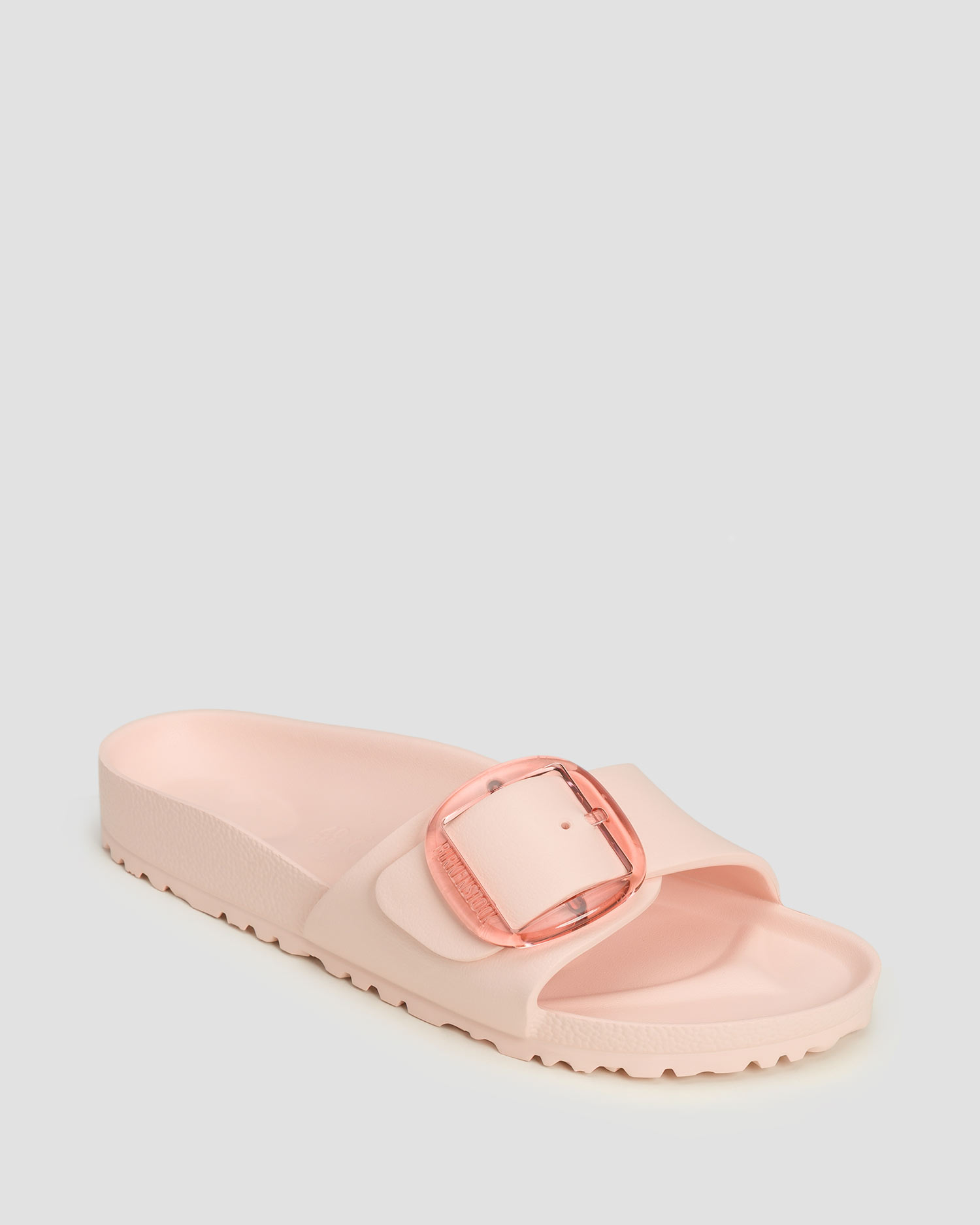 Women's pink sliders Birkenstock Madrid Big Buckle Eva, Color/Pattern: Różowy