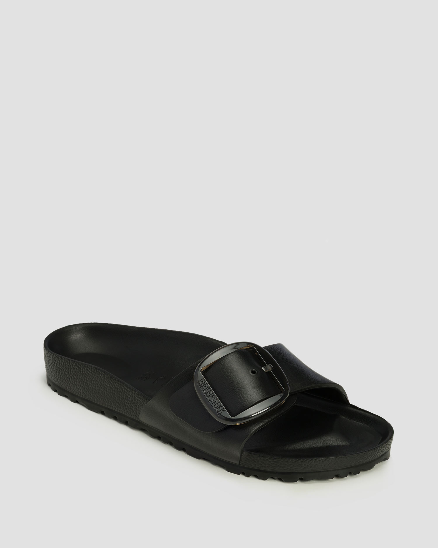 Birkenstock Madrid Big Buckle Eva Ultraleichte Pantoletten für Damen, Farbe/Muster: Czarny