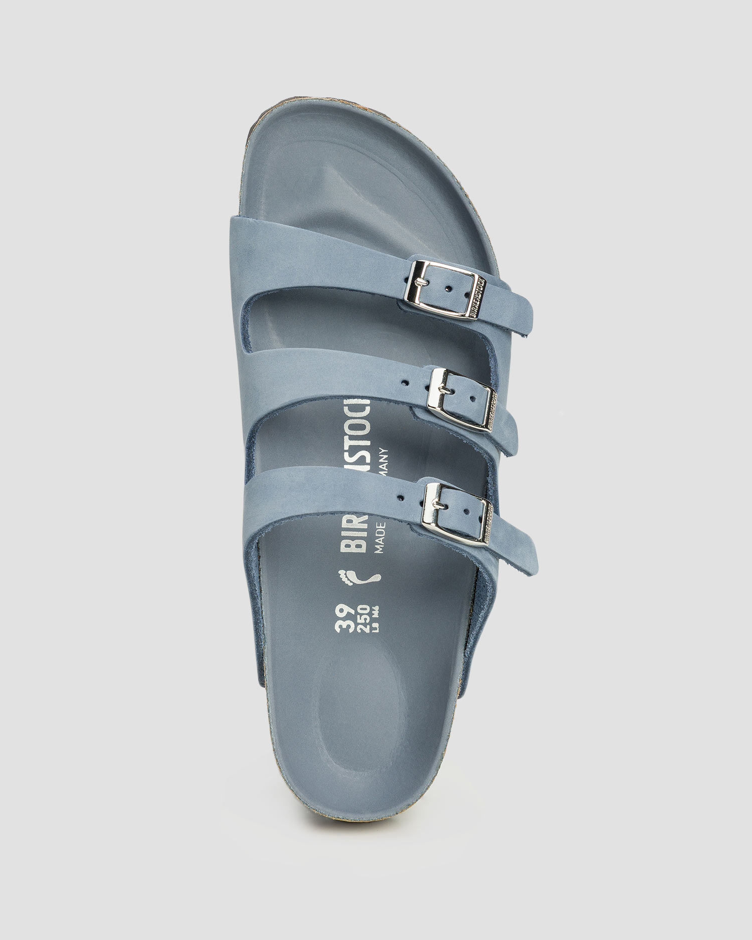 Women's sliders Birkenstock Florida Lenb Narrow