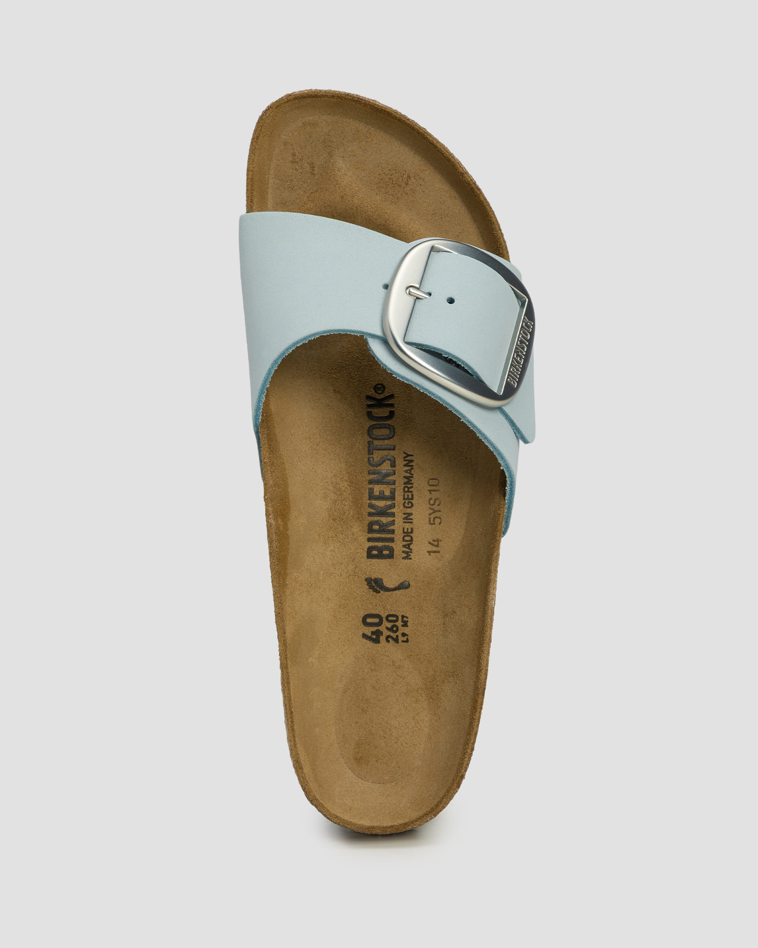 Dámske šľapky Birkenstock Madrid Big Buckle Lenb