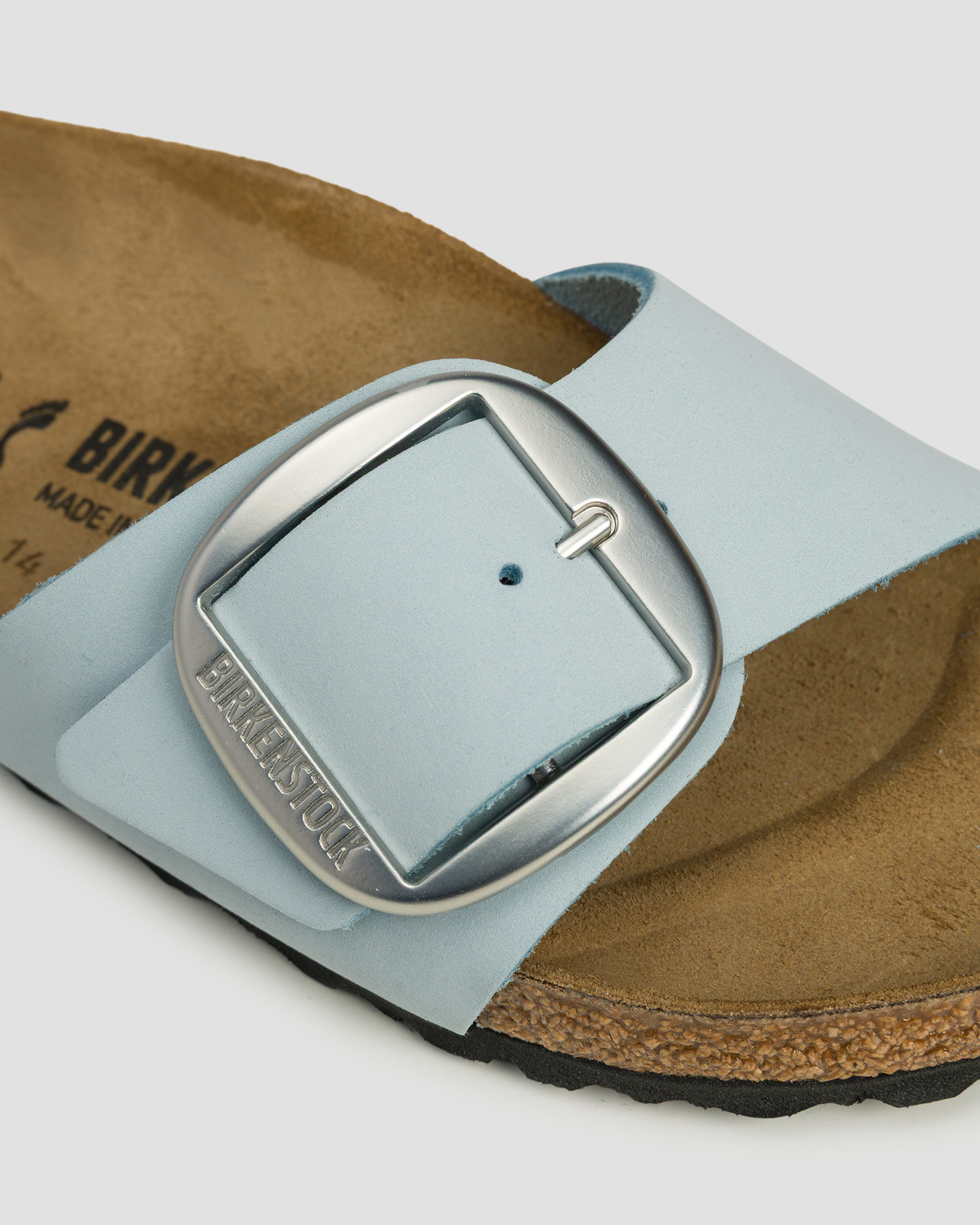 Dámske šľapky Birkenstock Madrid Big Buckle Lenb