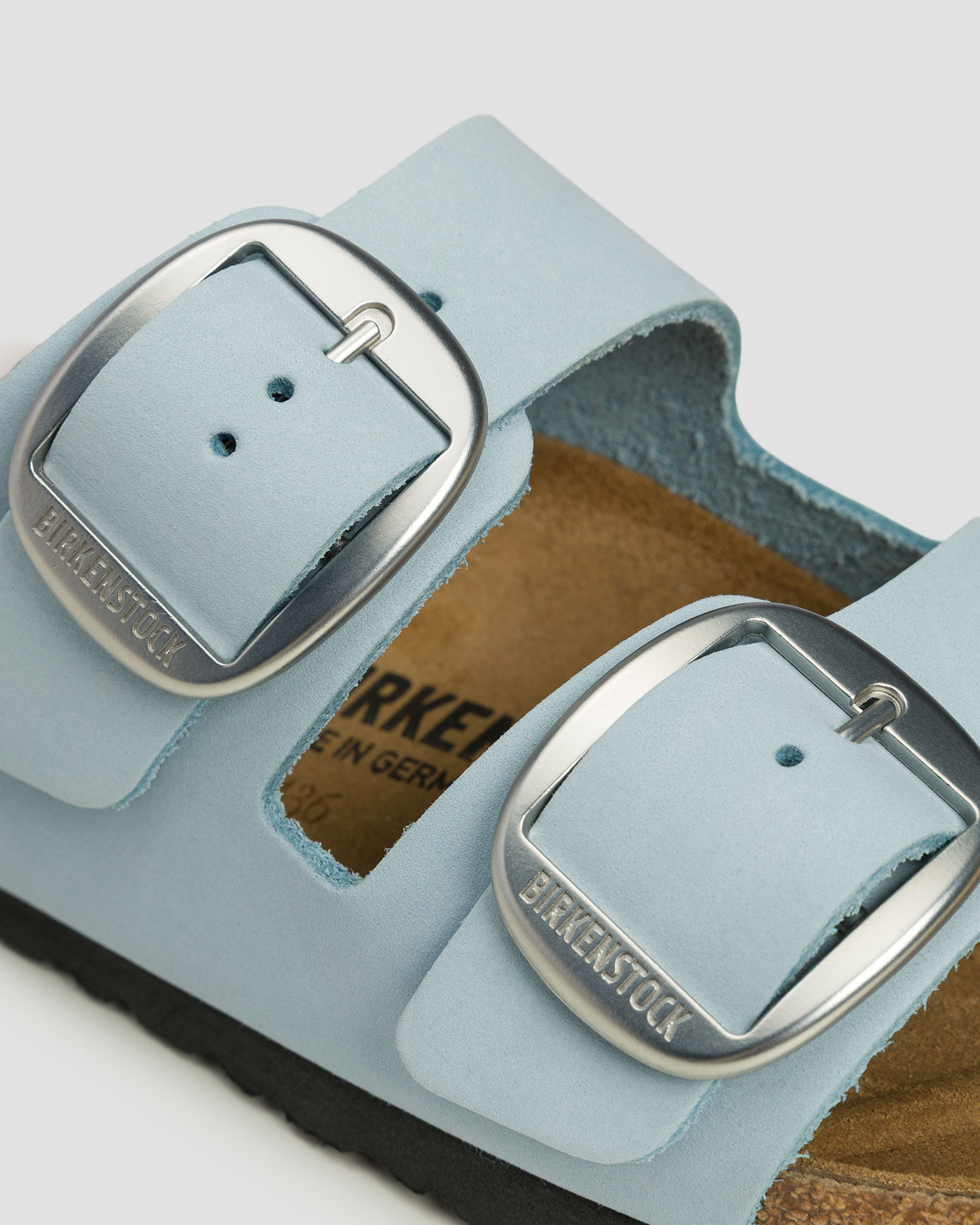 Dámske šľapky Birkenstock Arizona Big Buckle Lenb Narrow