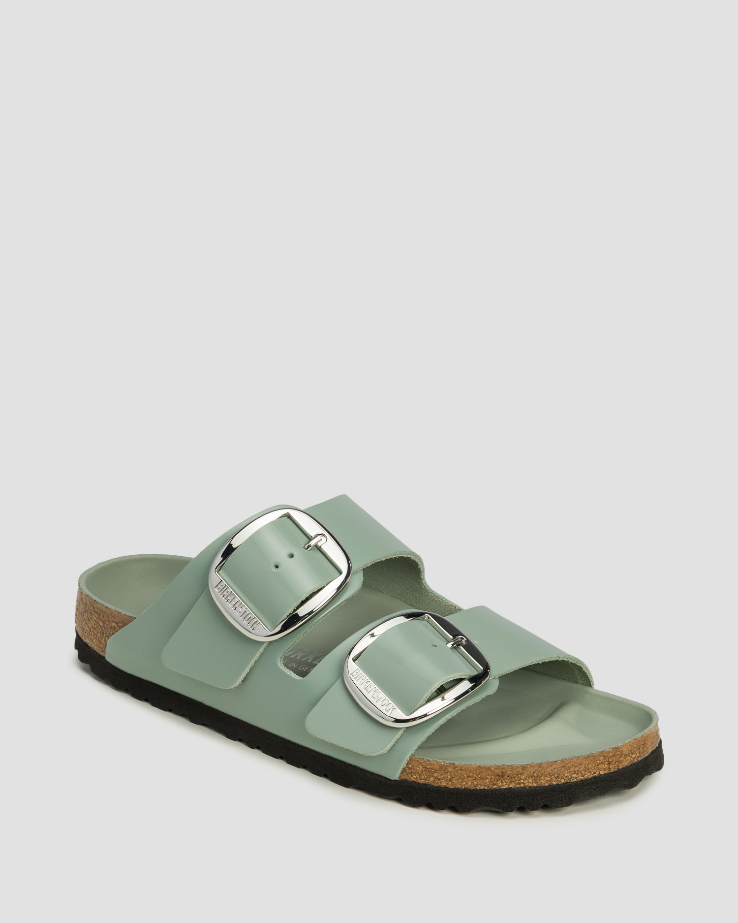 Birkenstock Arizona Bb Lena Hs Narrow Damen-Pantoletten, Farbe/Muster: Zielony