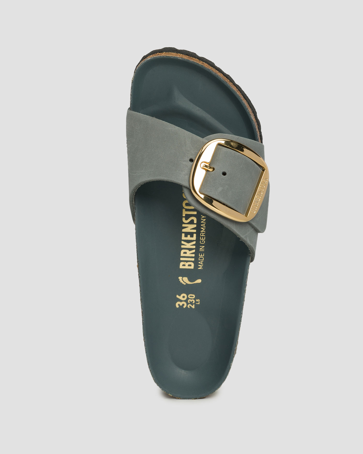 Women's sliders Birkenstock Madrid Big Buckle Leoi Narrow