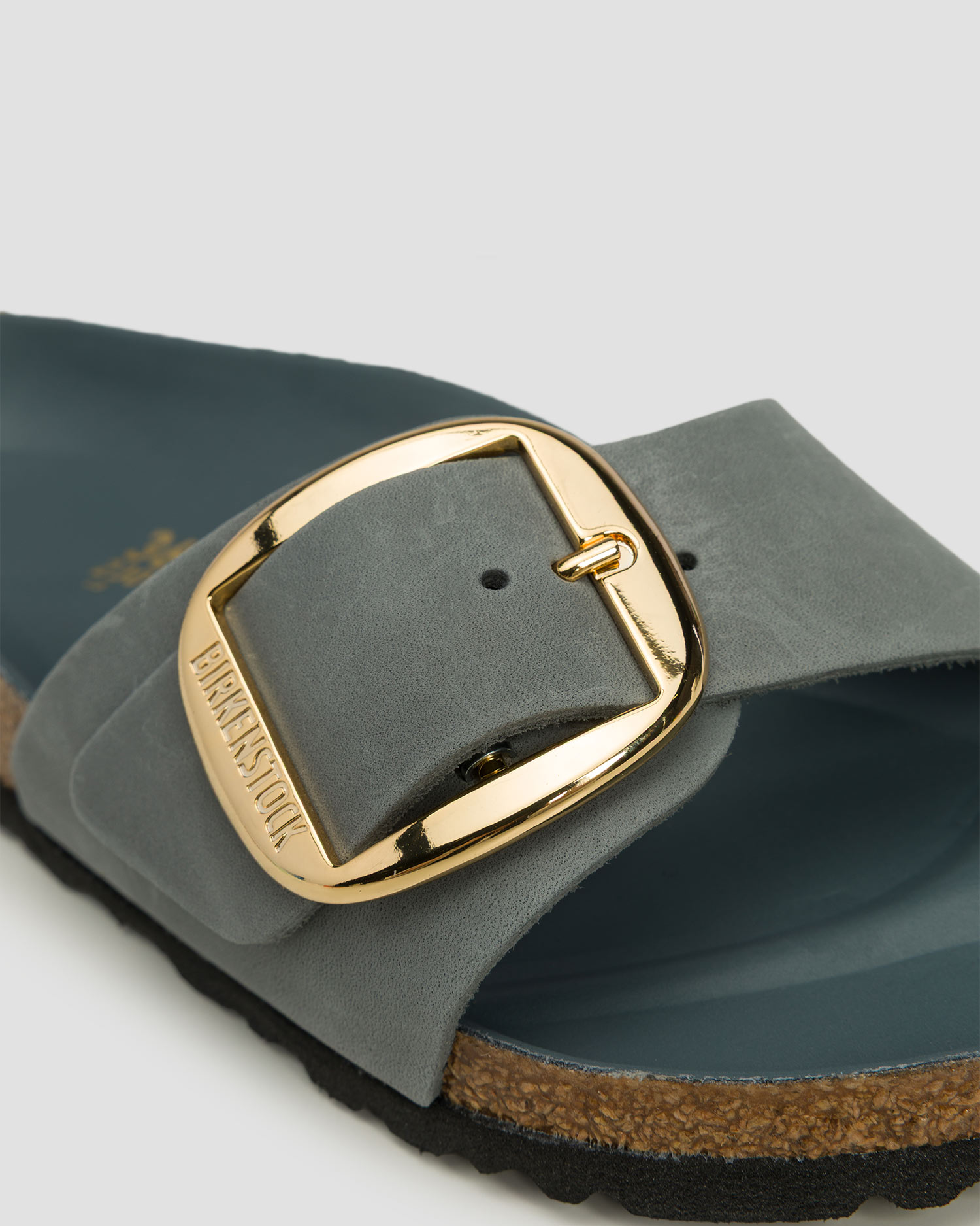 Women's sliders Birkenstock Madrid Big Buckle Leoi Narrow