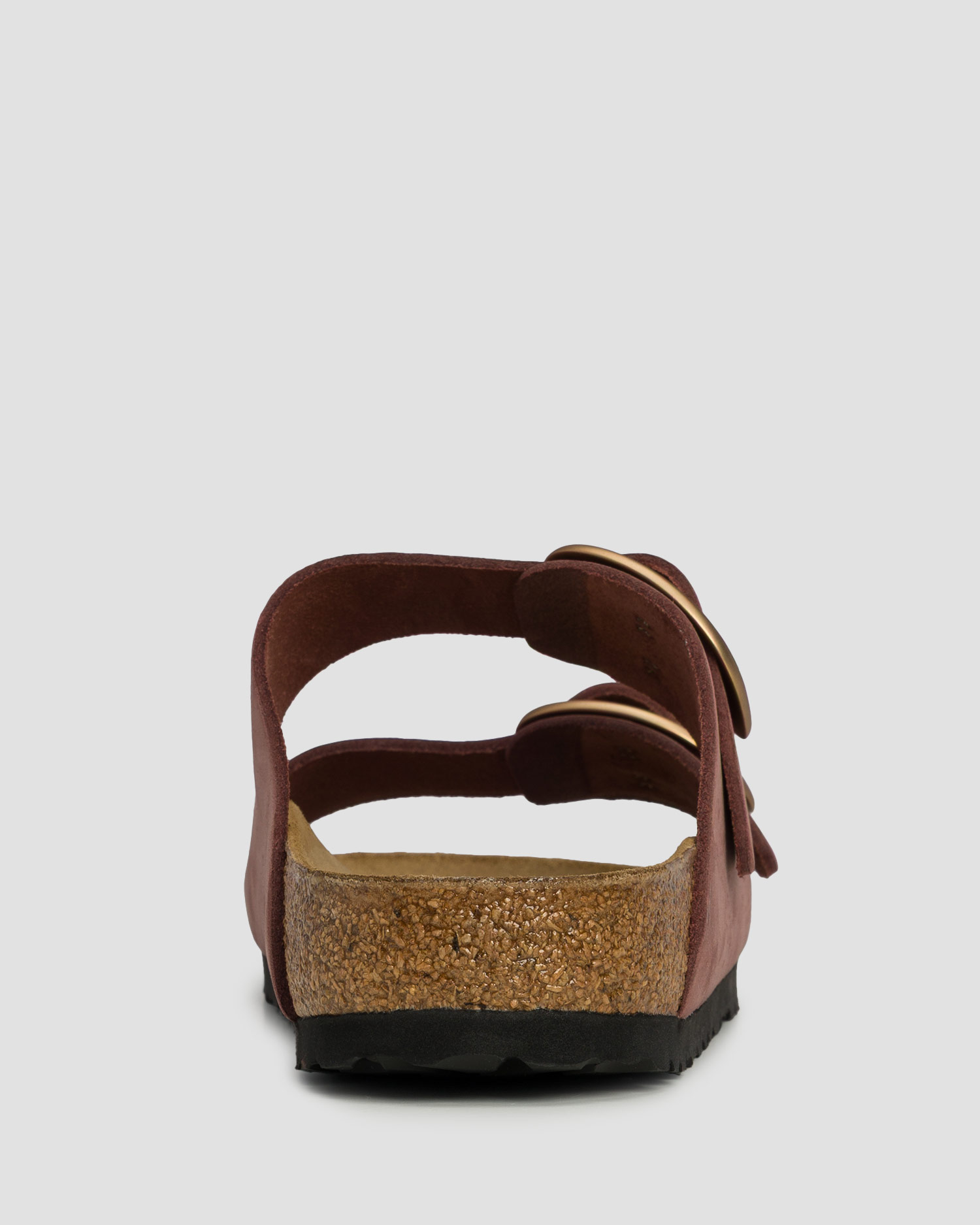 Birkenstock Arizona Big Buckle Nubuck Leather Narrow Damen-Pantoletten