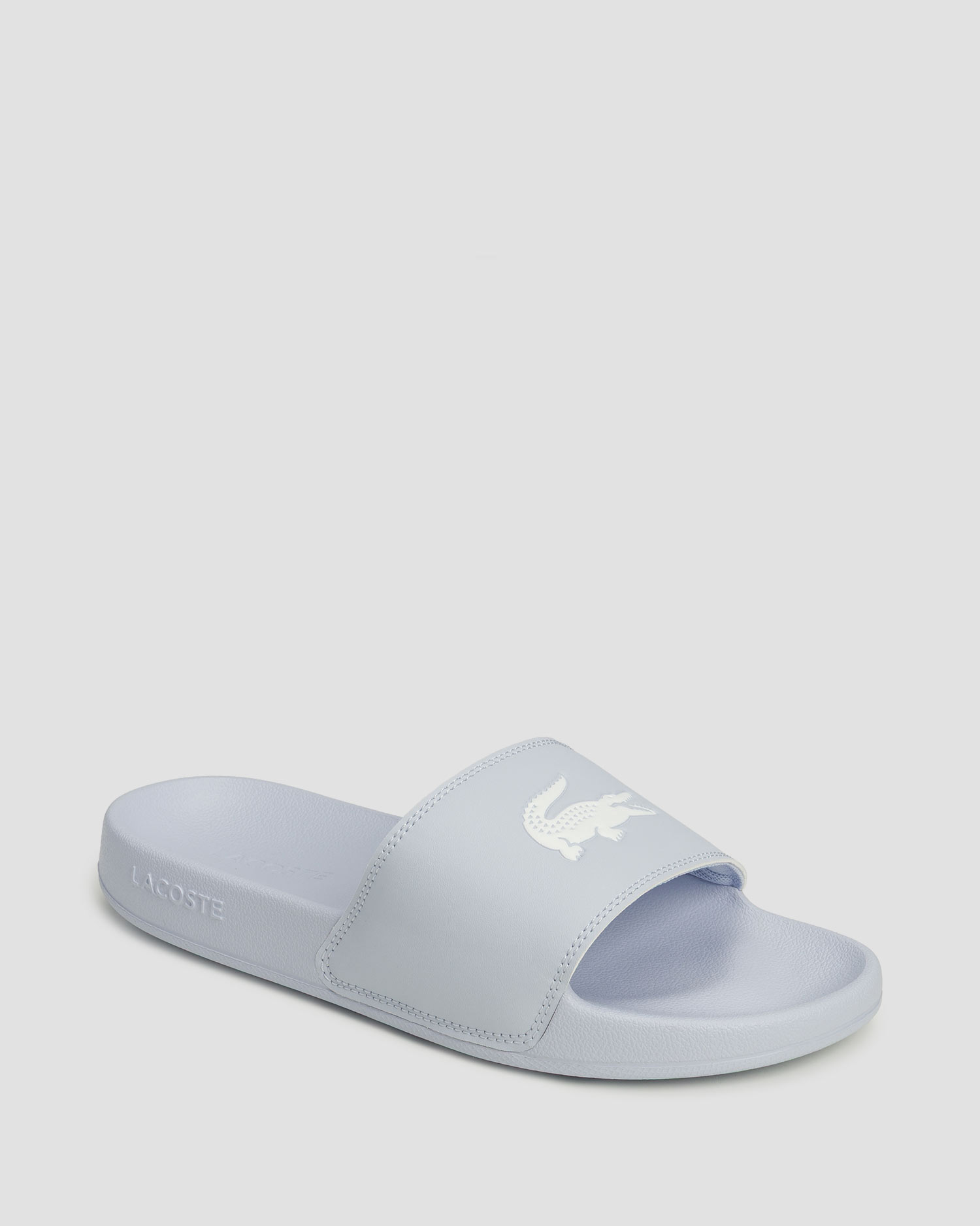 Lacoste Damen-Pantoletten, Farbe/Muster: Biały