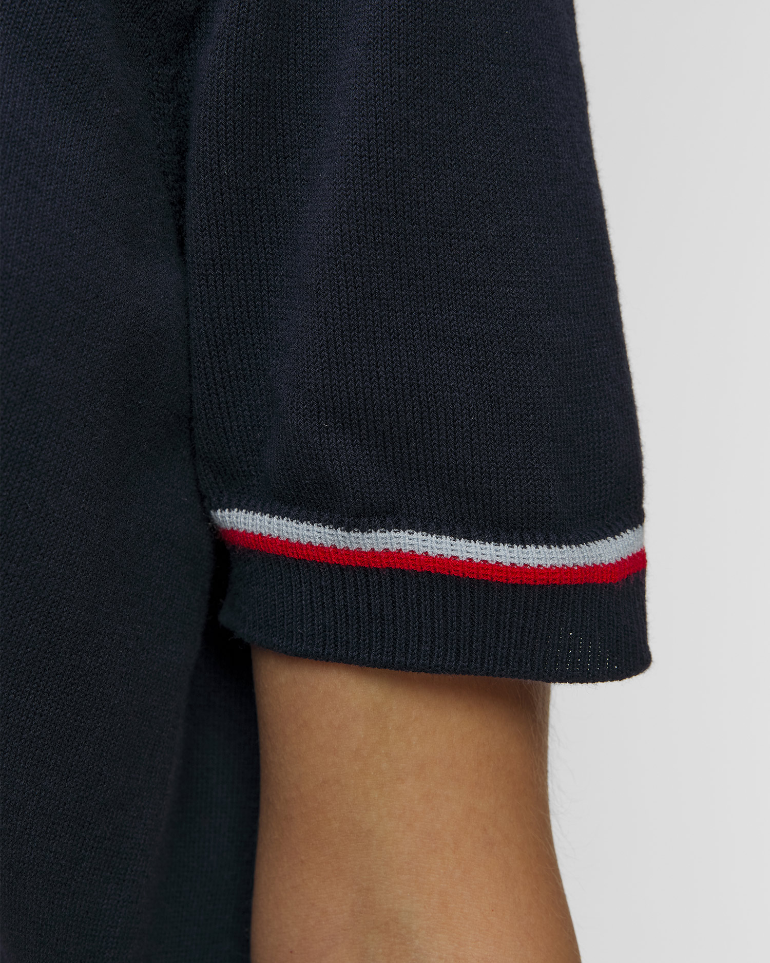 Sweter z krótkim rękawem damski Lacoste