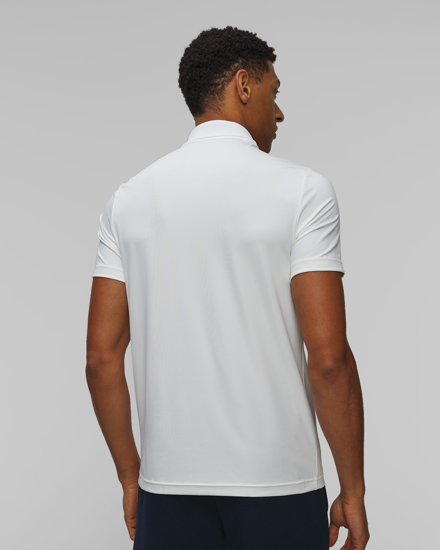 Men's white polo Lacoste