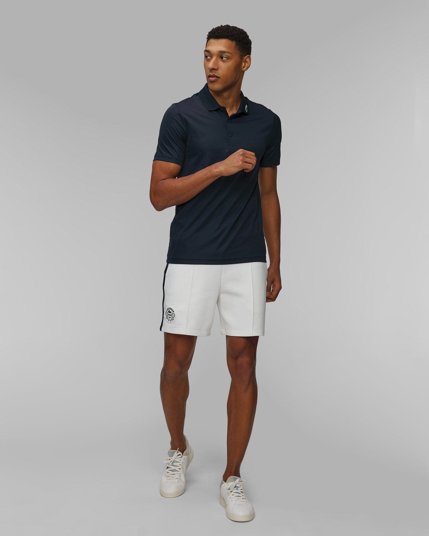Men's navy blue polo Lacoste