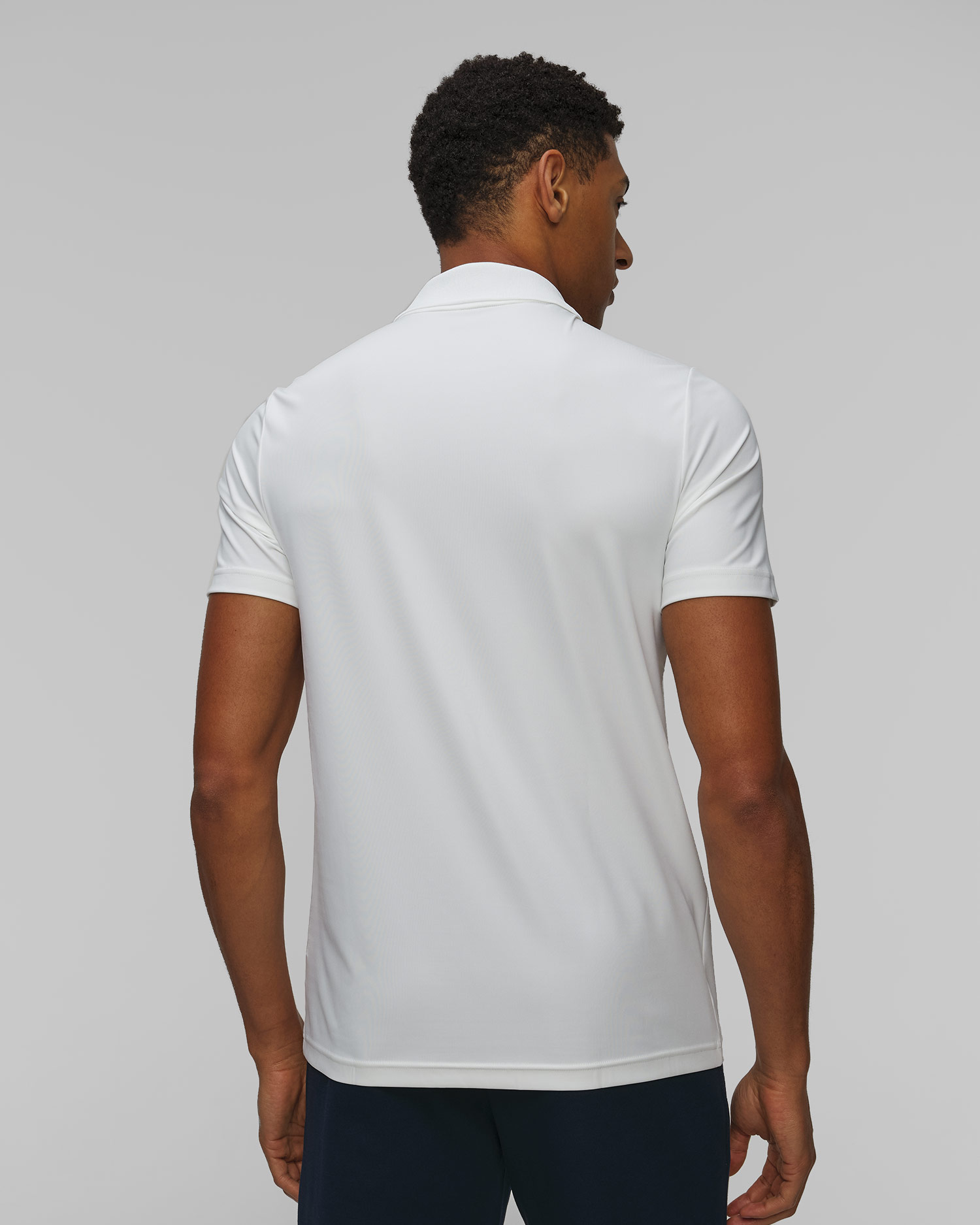 Men's white polo Lacoste