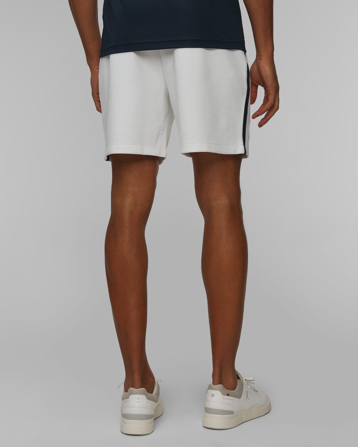 Białe szorty tenisowe męskie Lacoste