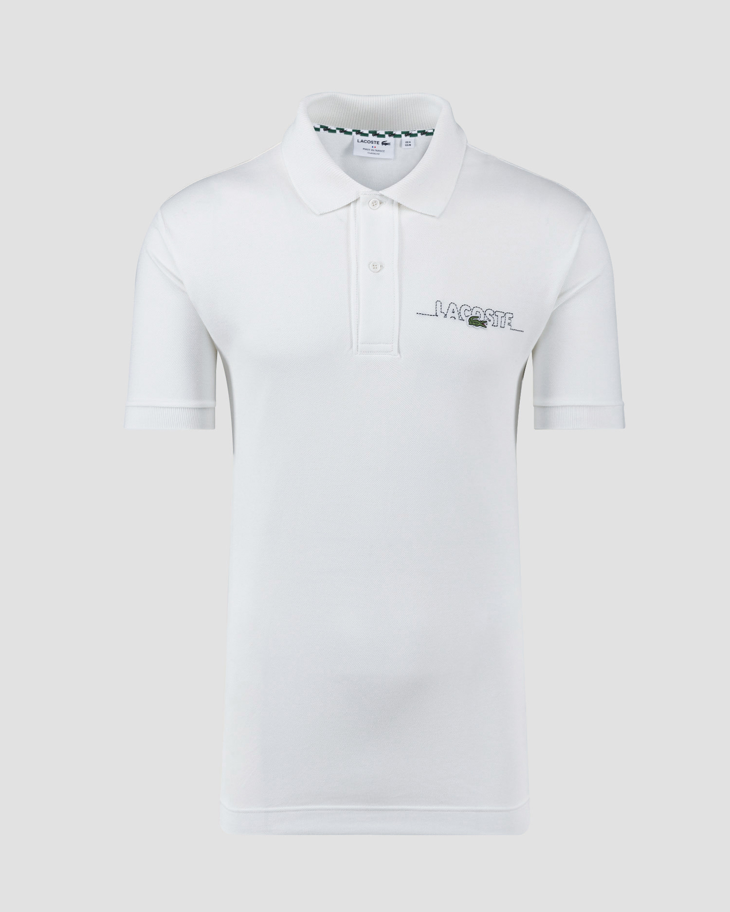 Polo blanc pour hommes Lacoste PH6006