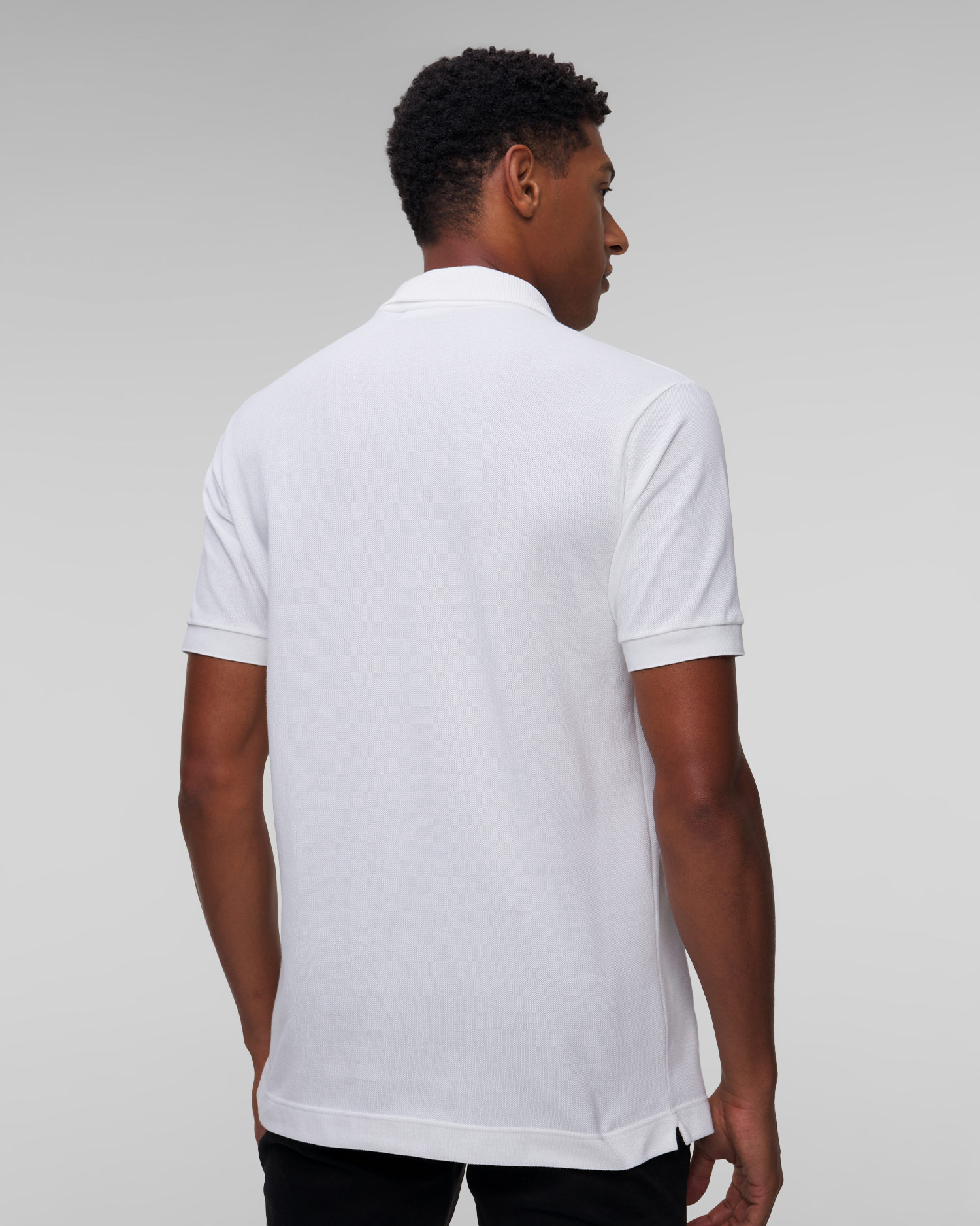 Men's white polo Lacoste PH6006