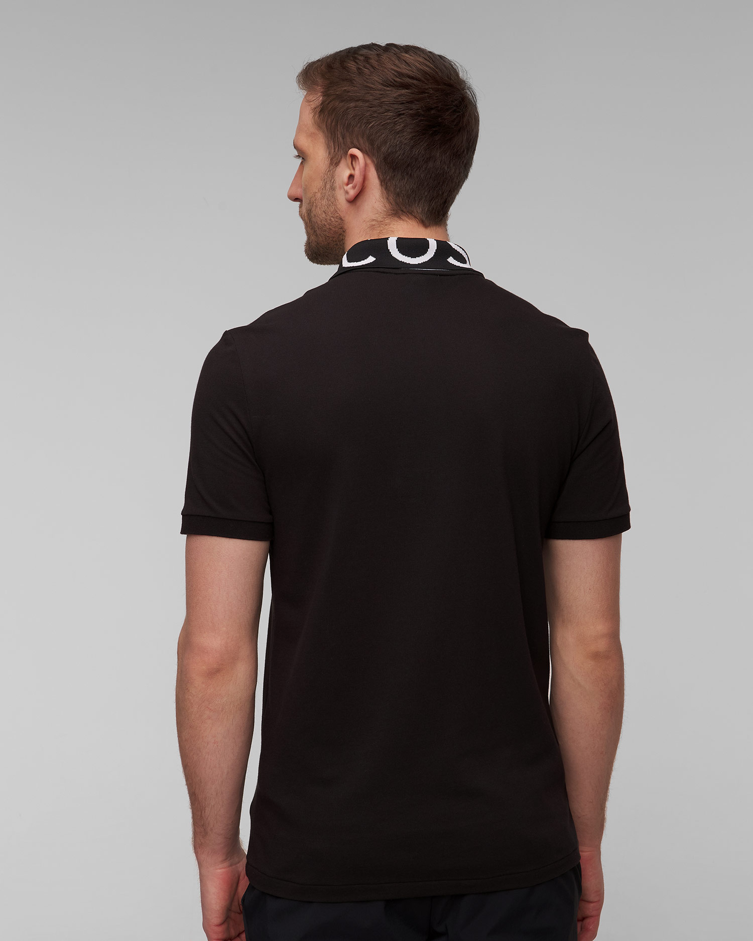 Men’s black polo Lacoste PH7495