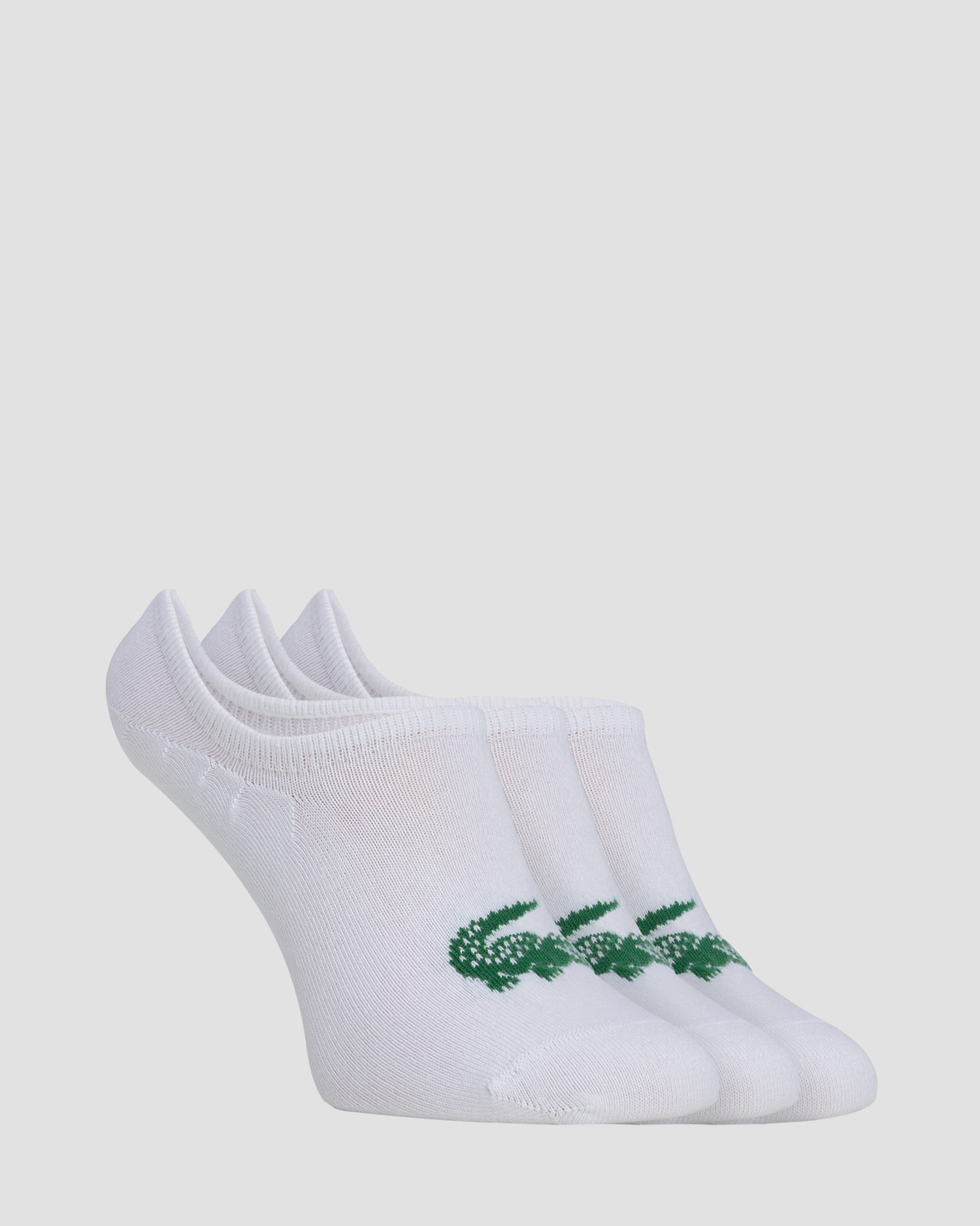 Chaussettes blanches Lacoste RA7872 3 pack S portofino