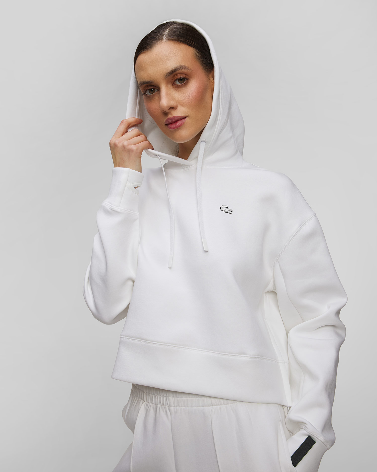 Women's short hoodie Lacoste SF0281
