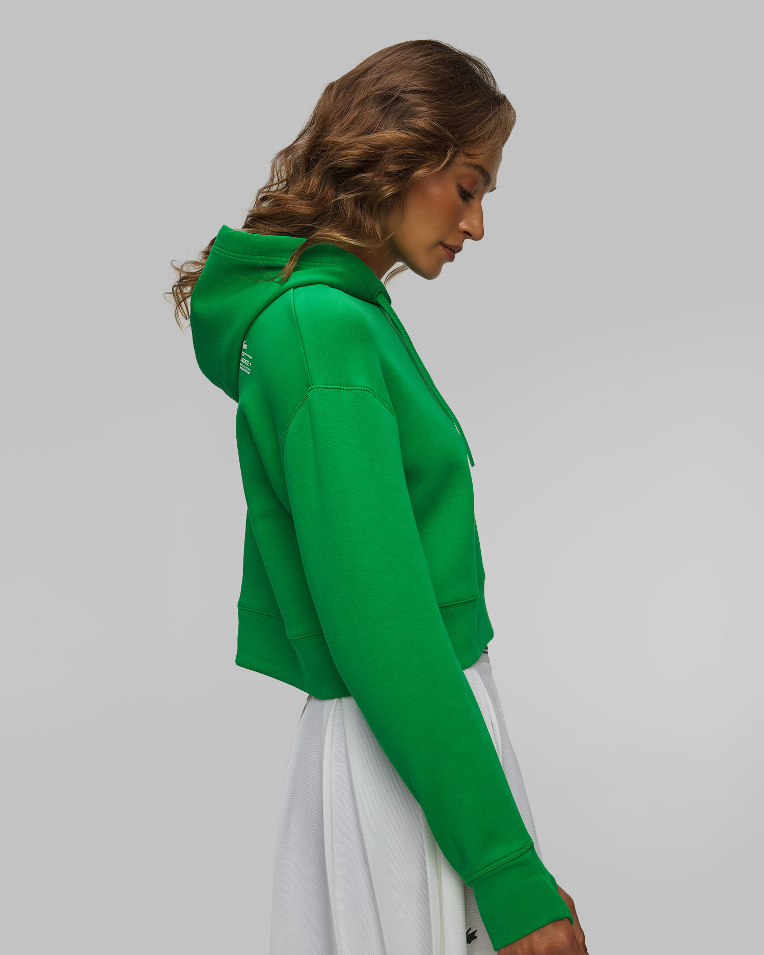 Zielona bluza damska Lacoste