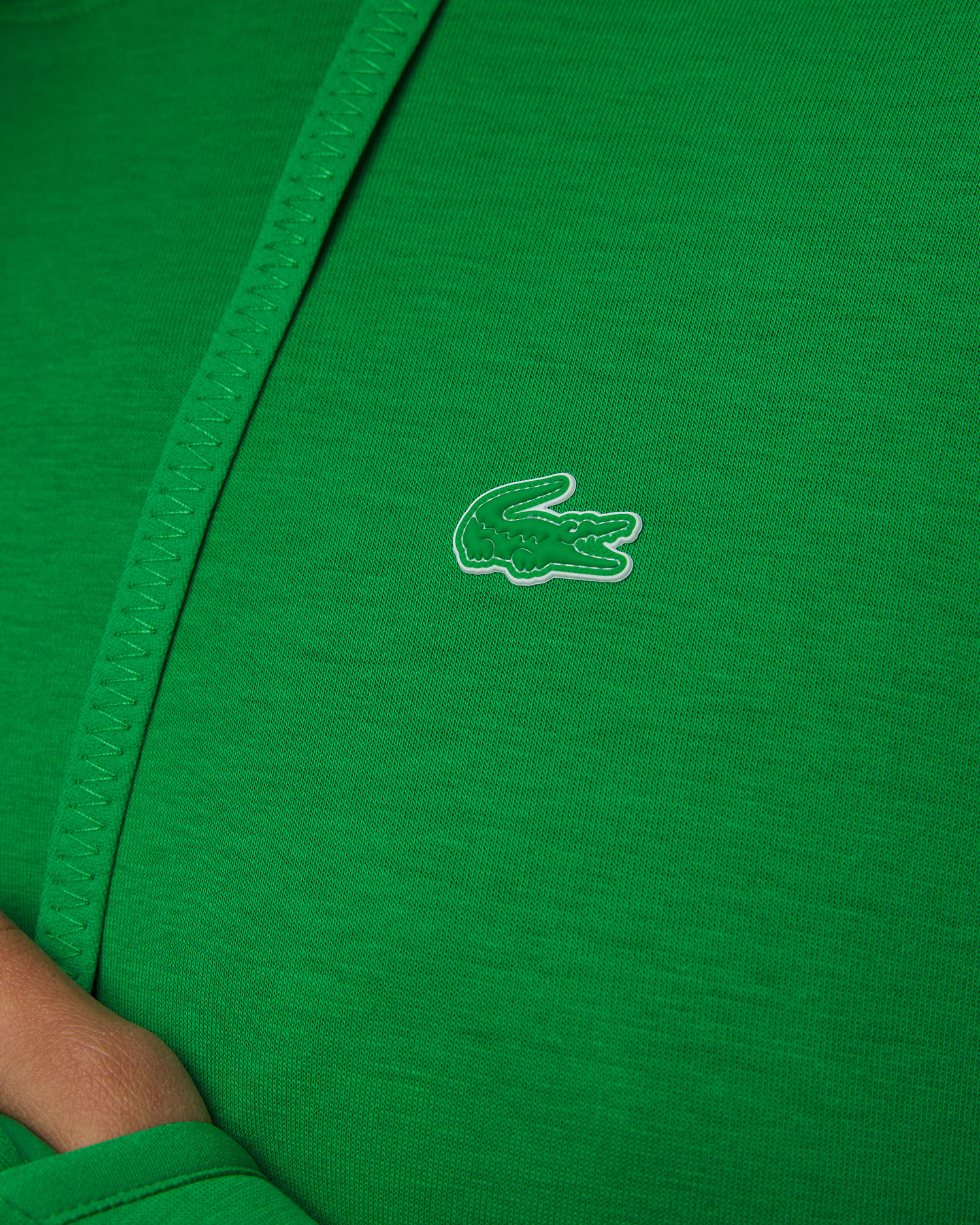 Zielona bluza damska Lacoste