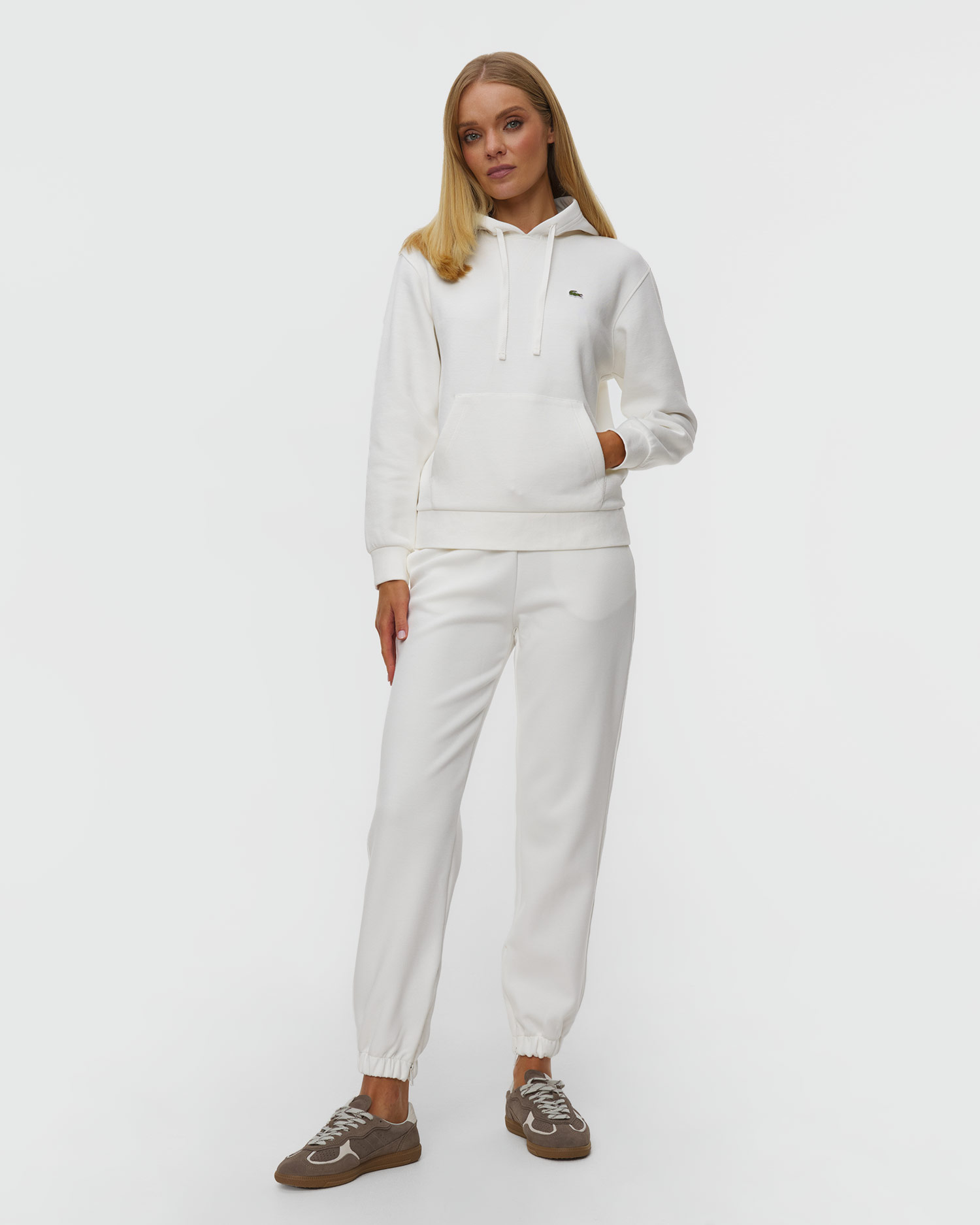 Lacoste Damen-Kapuzenpullover