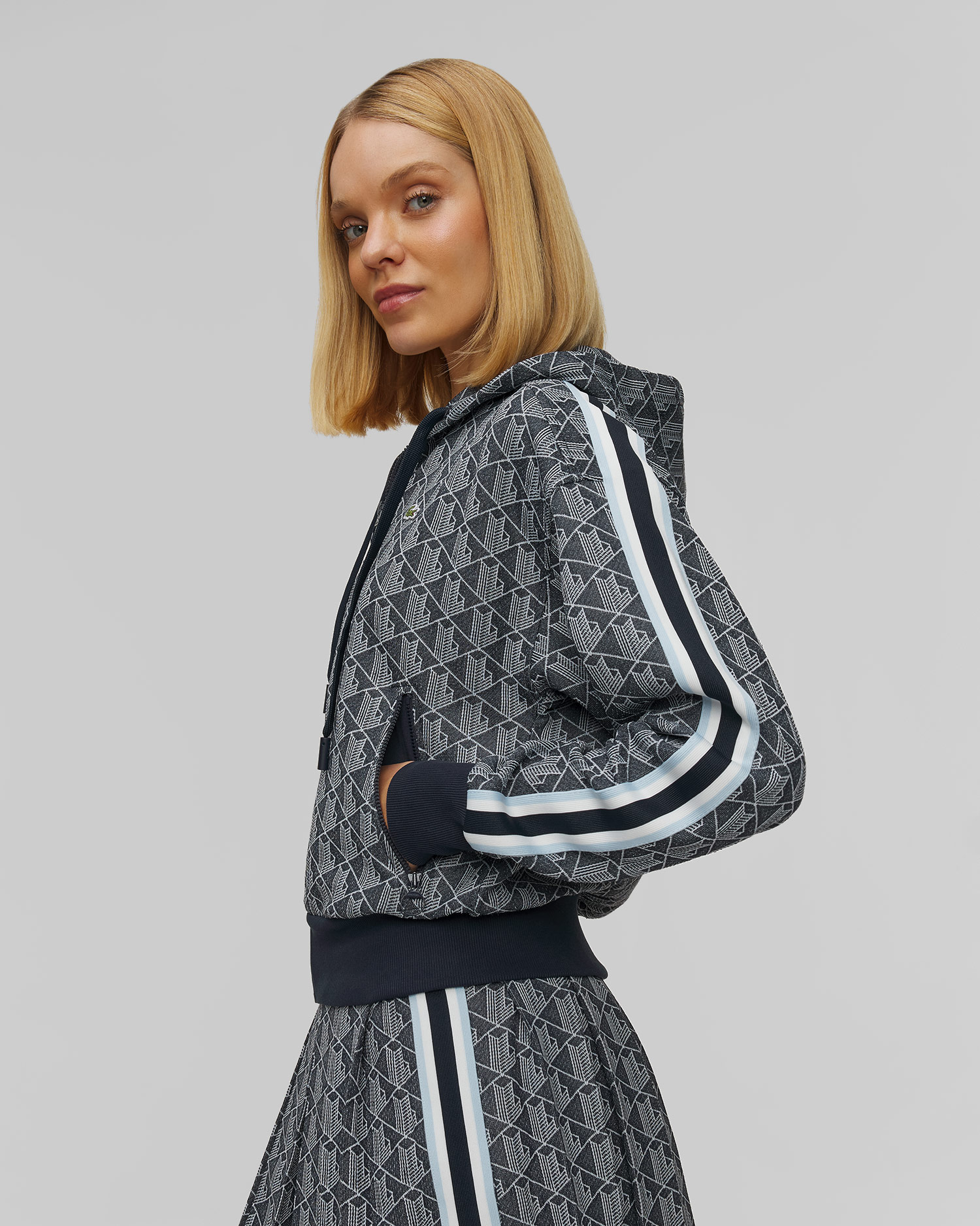 Bluza z kapturem damska Lacoste