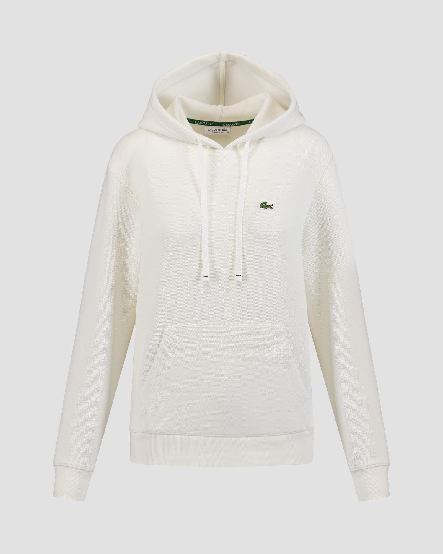 Krémová mikina oversize dámská Lacoste SF8346