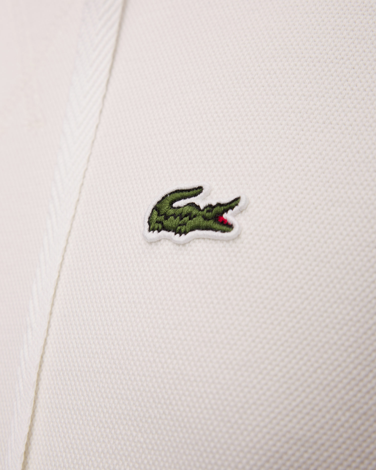 Kremowa bluza oversize damska Lacoste SF8346