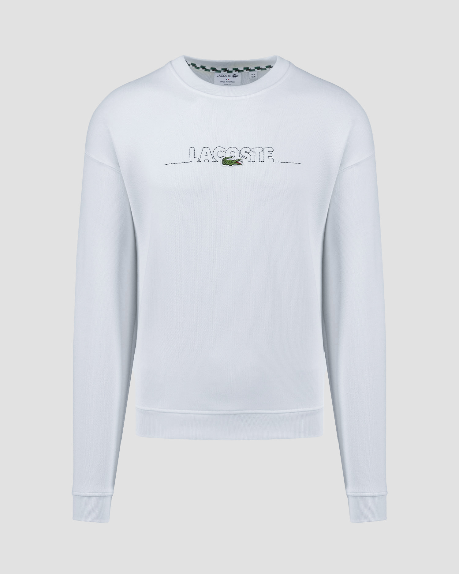 Men's white sweatshirt Lacoste SH3878