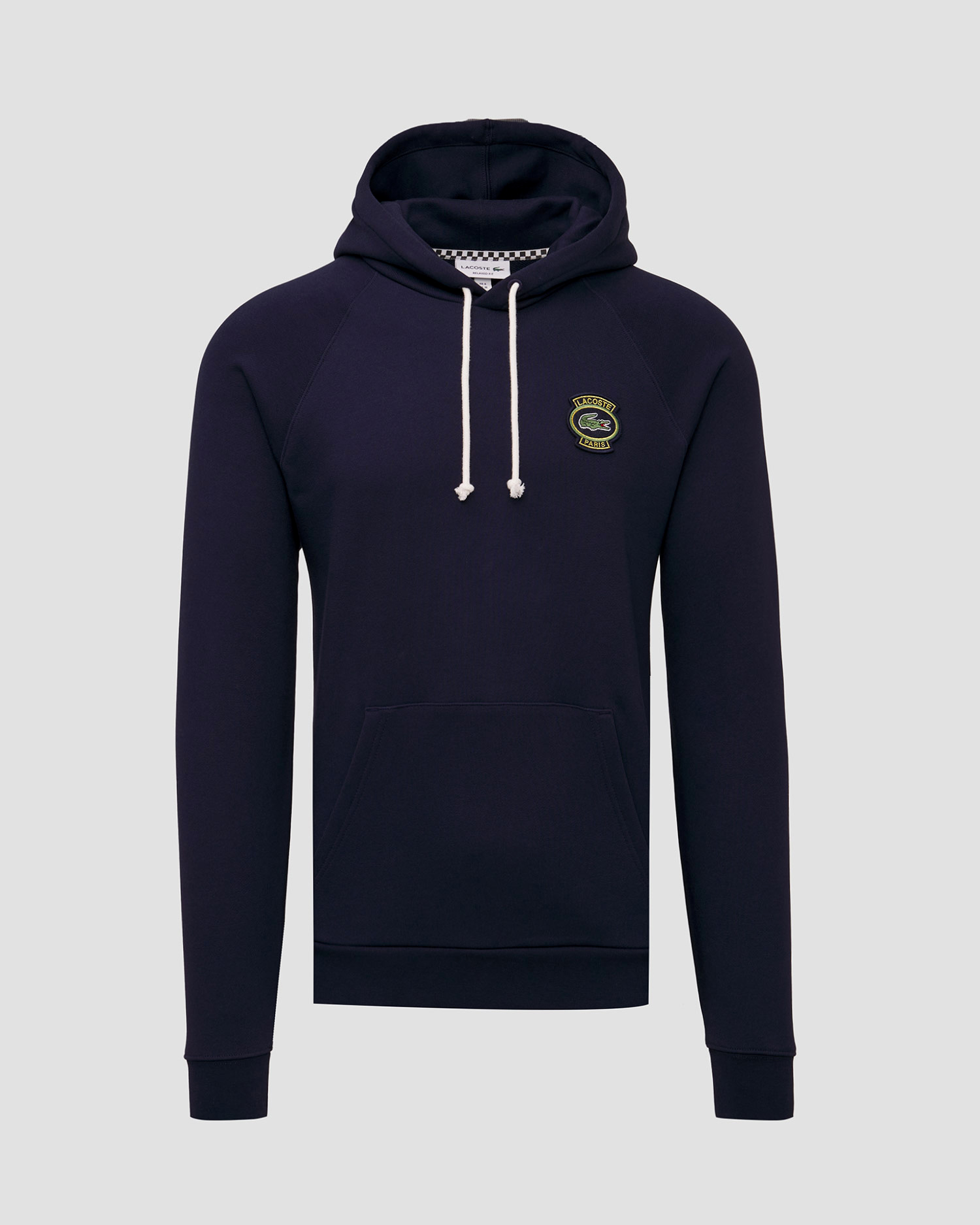 Felpa blu scuro da uomo Lacoste SH7491