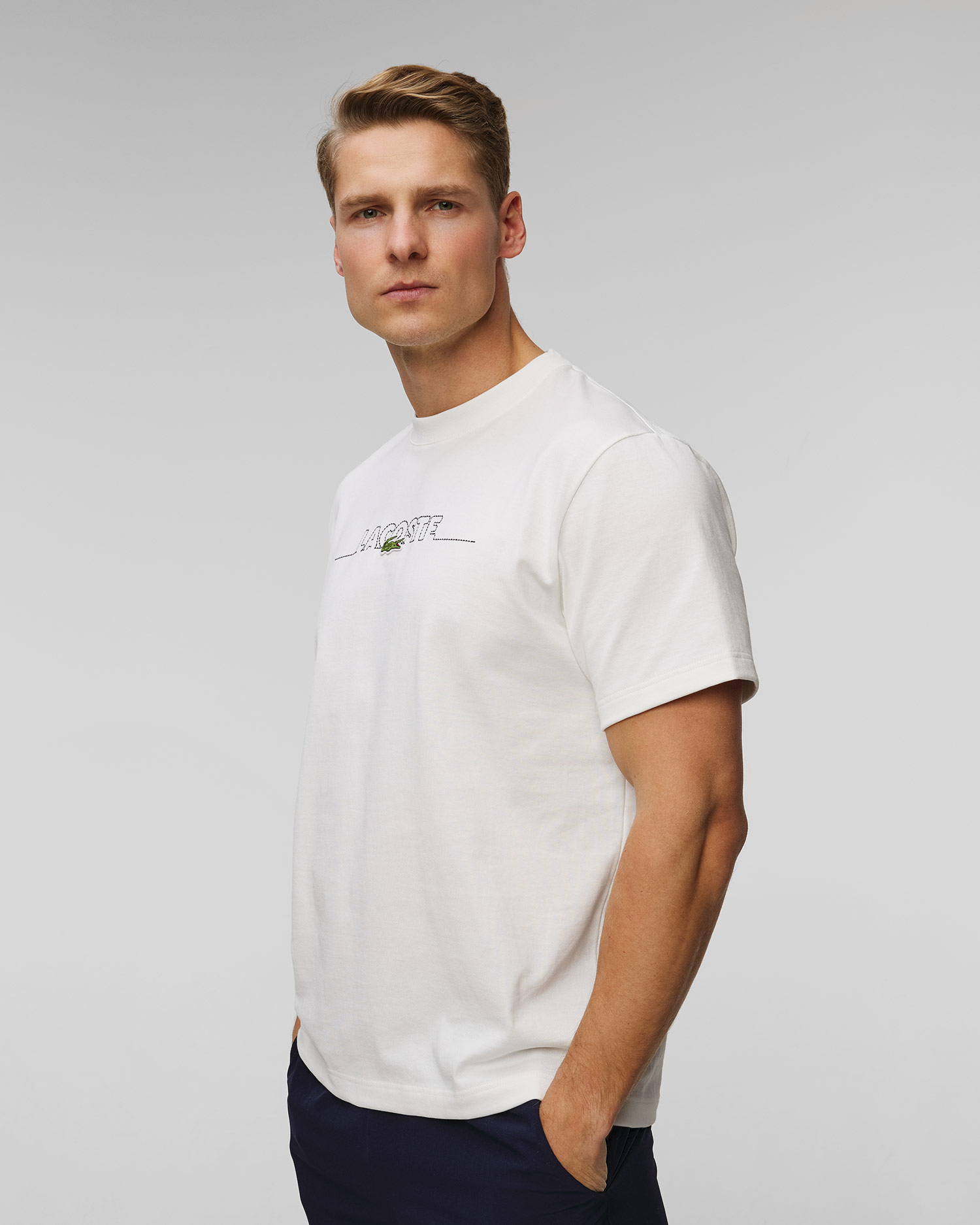 Men’s coton T-shirt Lacoste TH3836