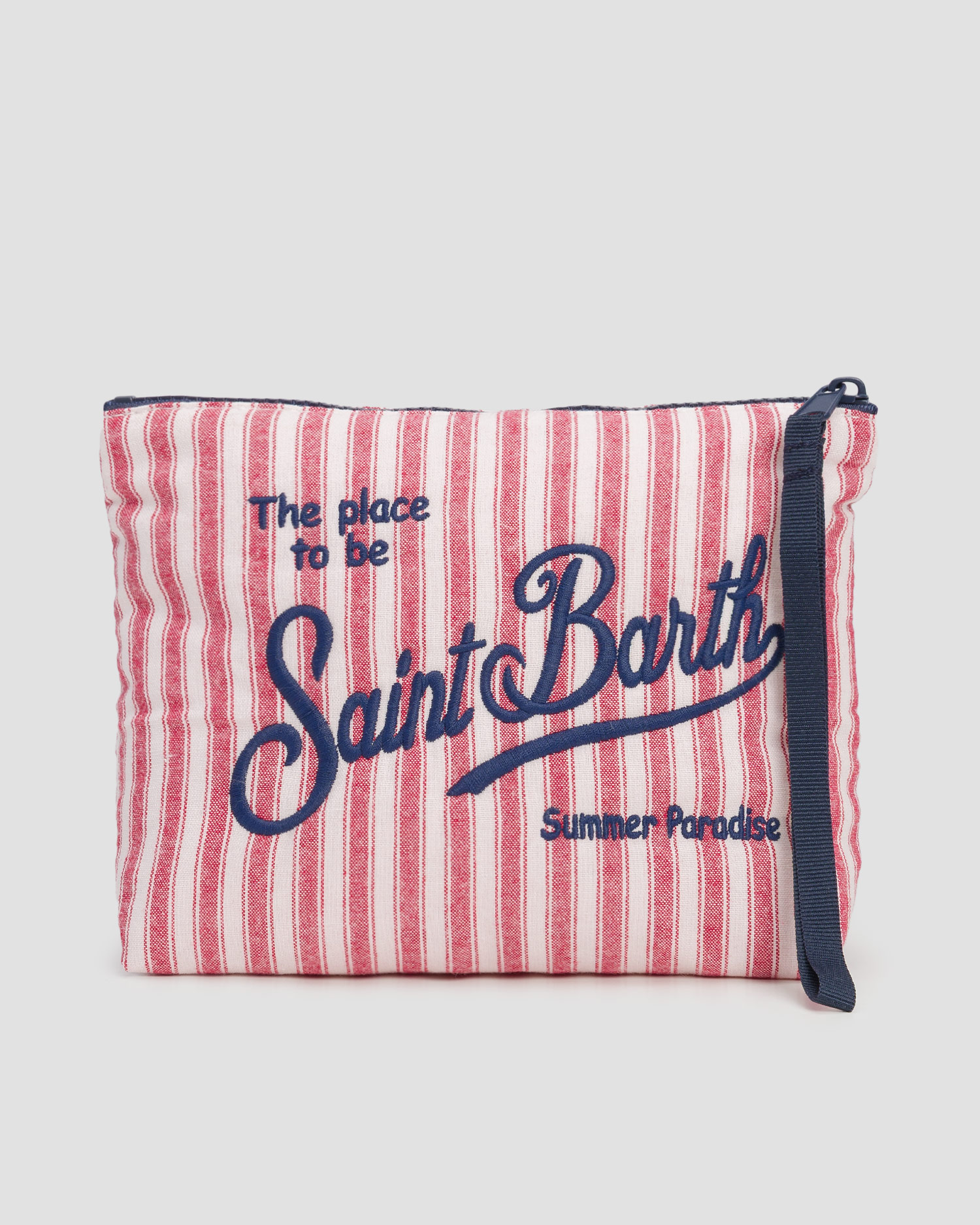 Beauty case da donna MC2 Saint Barth Aline Cotton, Colore/Disegno: Czerwony,Print