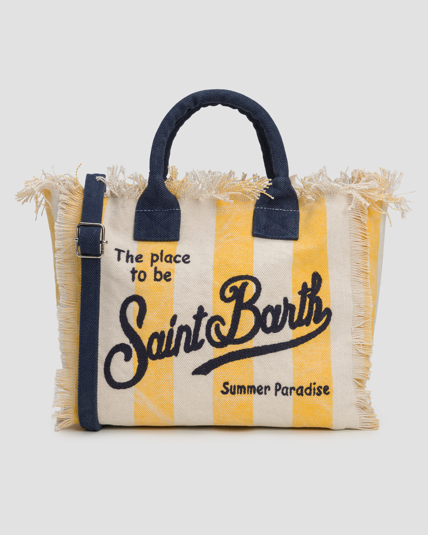 Borsa da donna MC2 Saint Barth Colette, Colore/Disegno: Beżowy,Print,Żółty