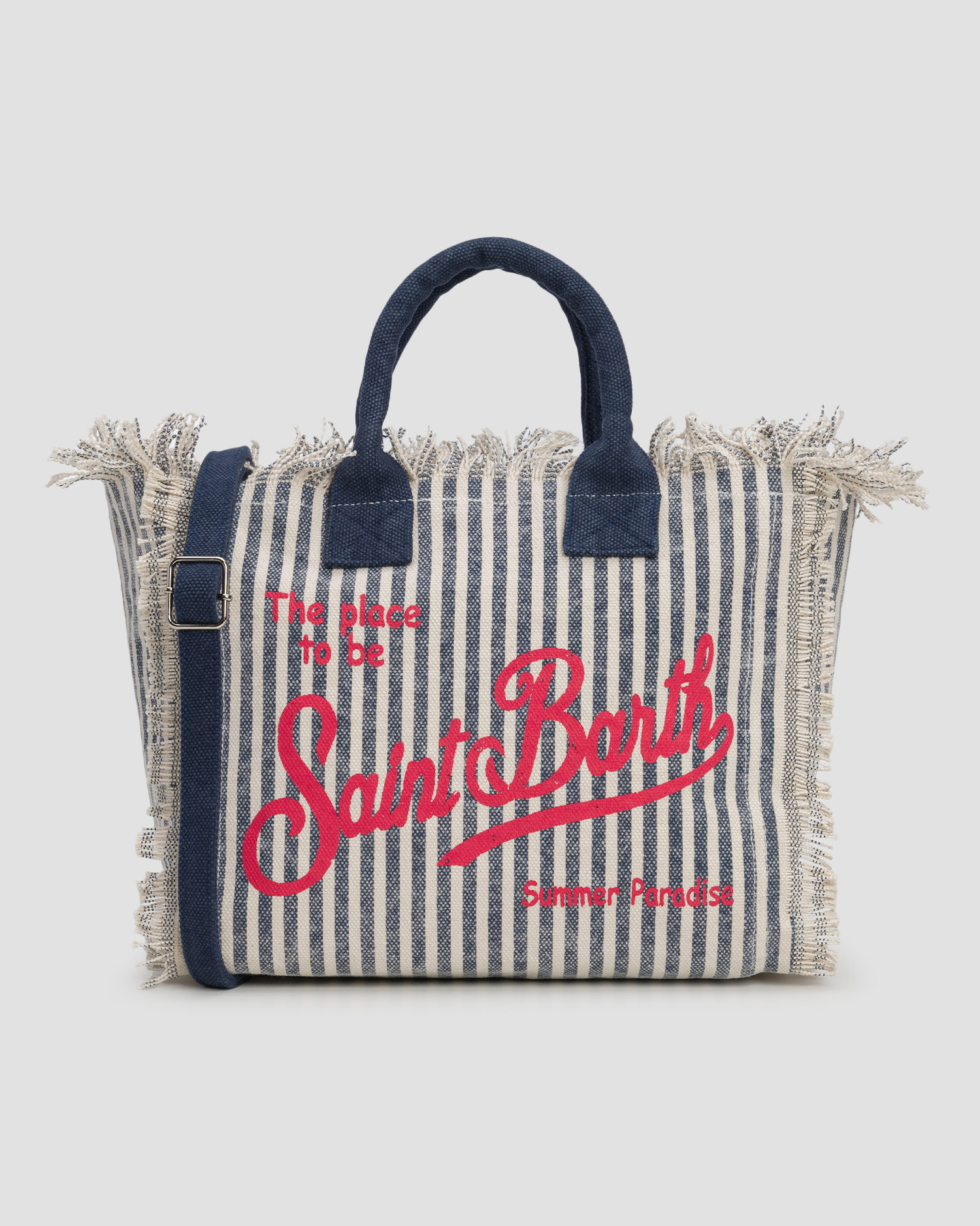 Borsa da donna MC2 Saint Barth Colette, Colore/Disegno: Beżowy,Print,Granatowy