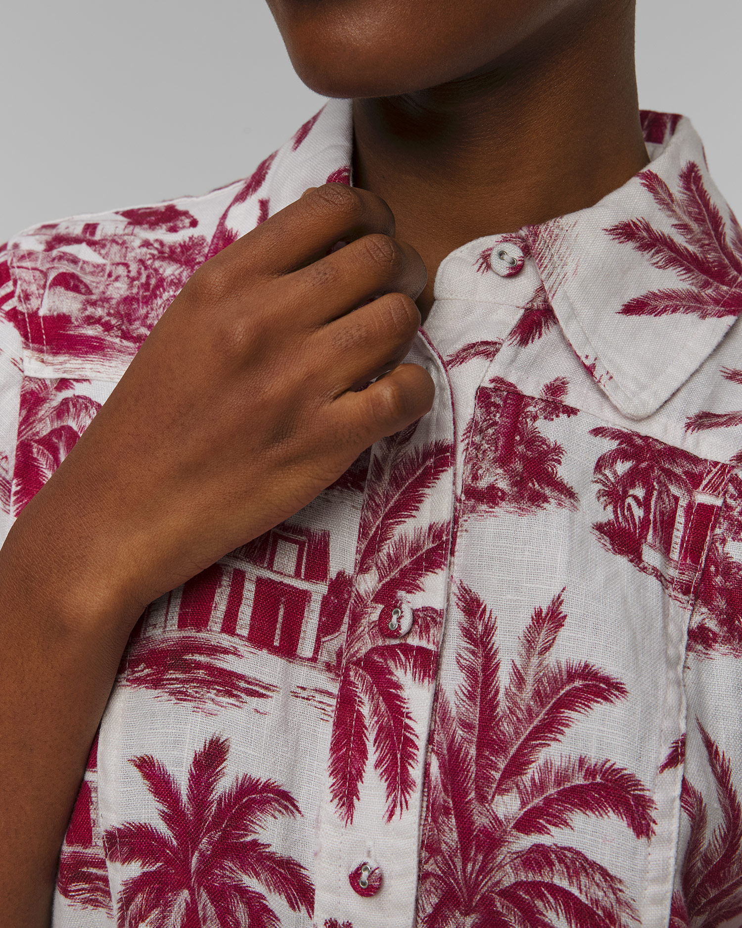 Women's linen jumpsuit MC2 Saint Barth Carola