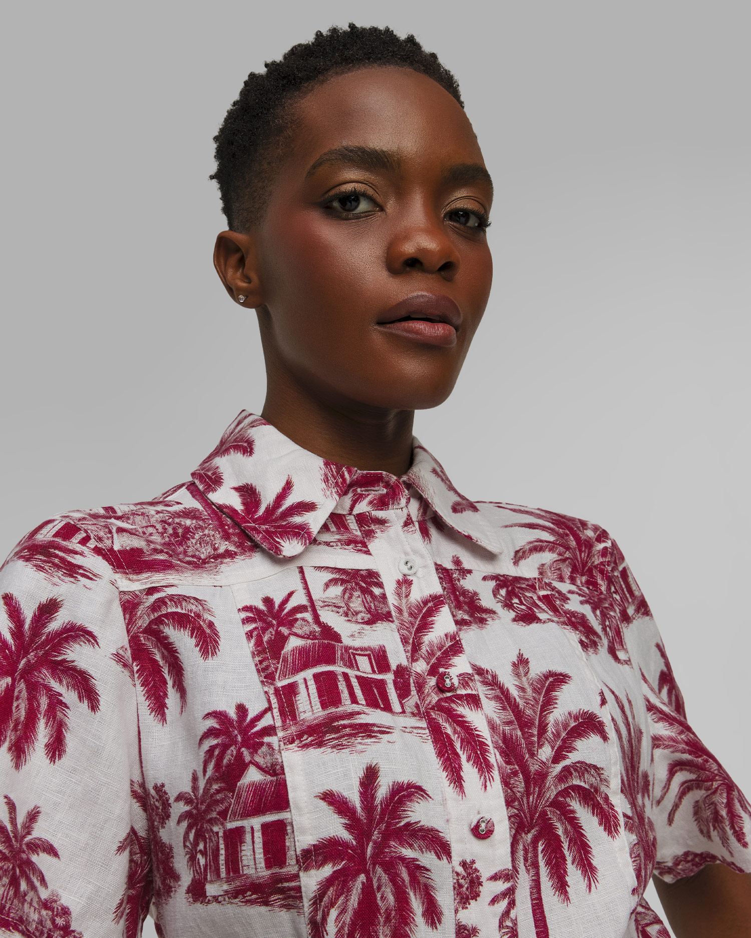 Women's linen jumpsuit MC2 Saint Barth Carola